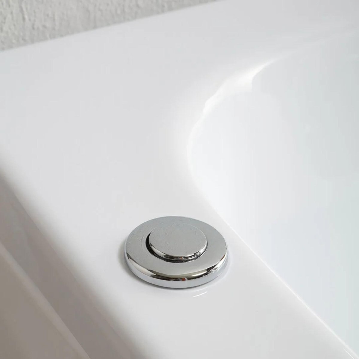 Vasca da bagno idromassaggio "Elsa" da incasso tra 3 muri in acrilico cm 170x70 58h - MondoViro