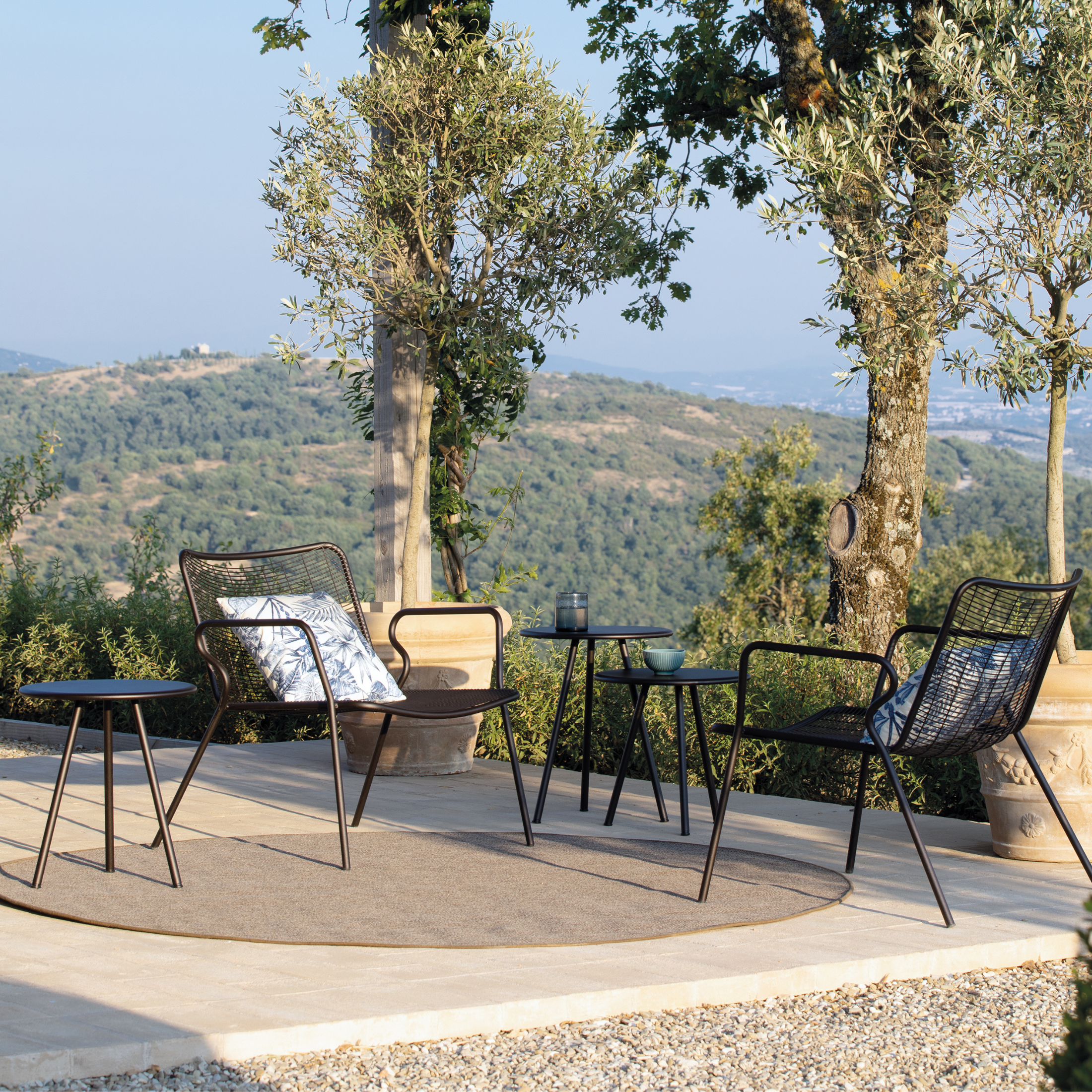 "TapCam" polyester fibre garden rug, maxi doormat