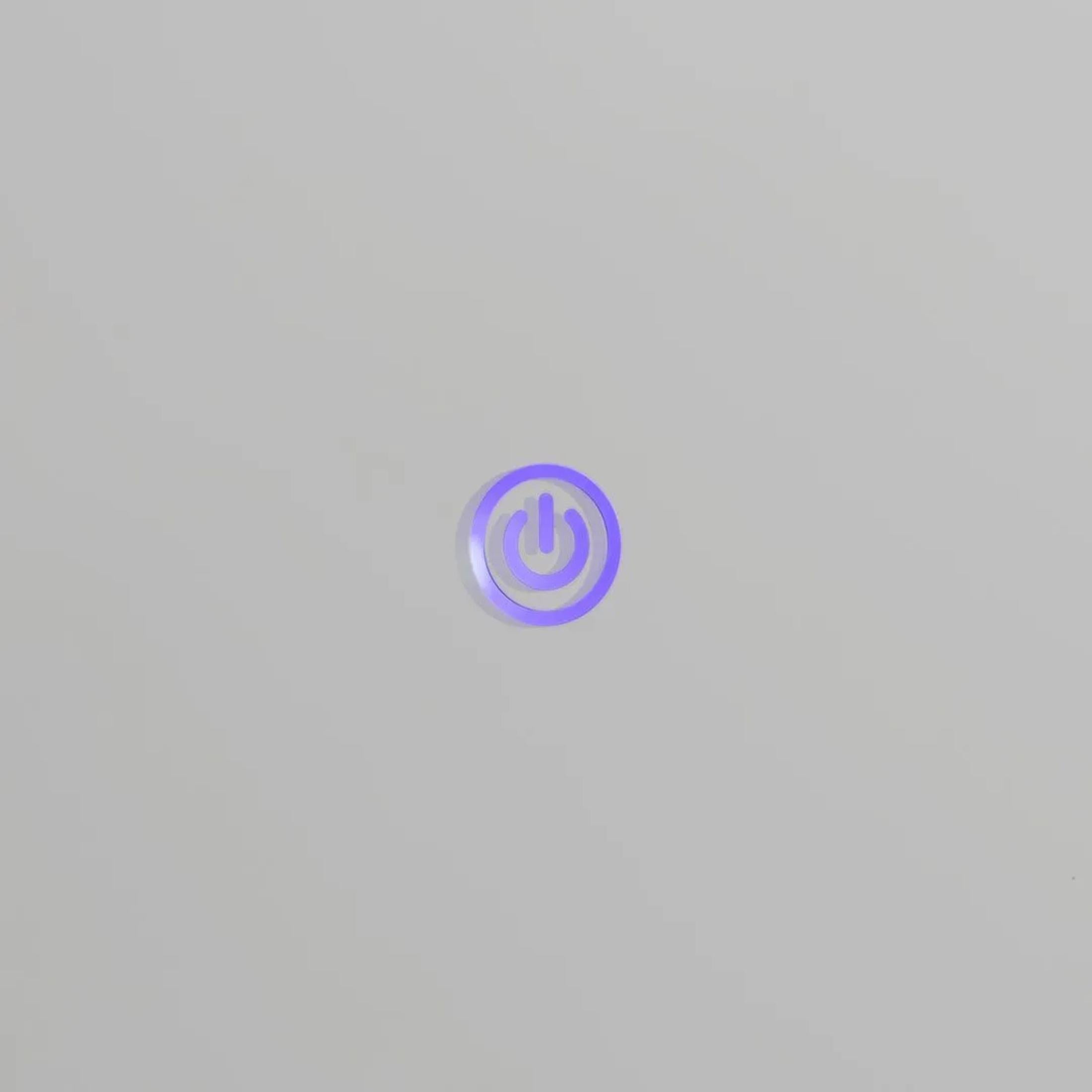 Round mirror with LED-illuminated "Eclisse" frame in aluminum, 60x60 cm