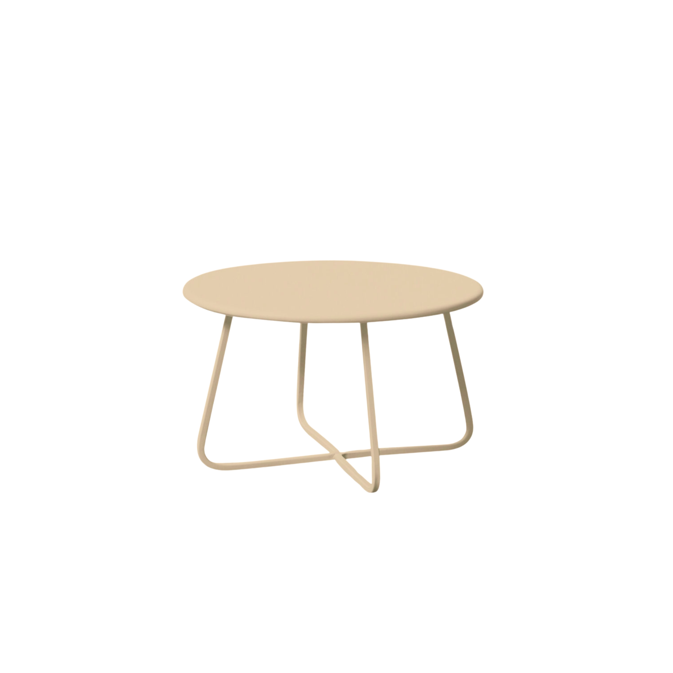 "Daisy14" outdoor metal low table, 65x65 cm, 40 cm high