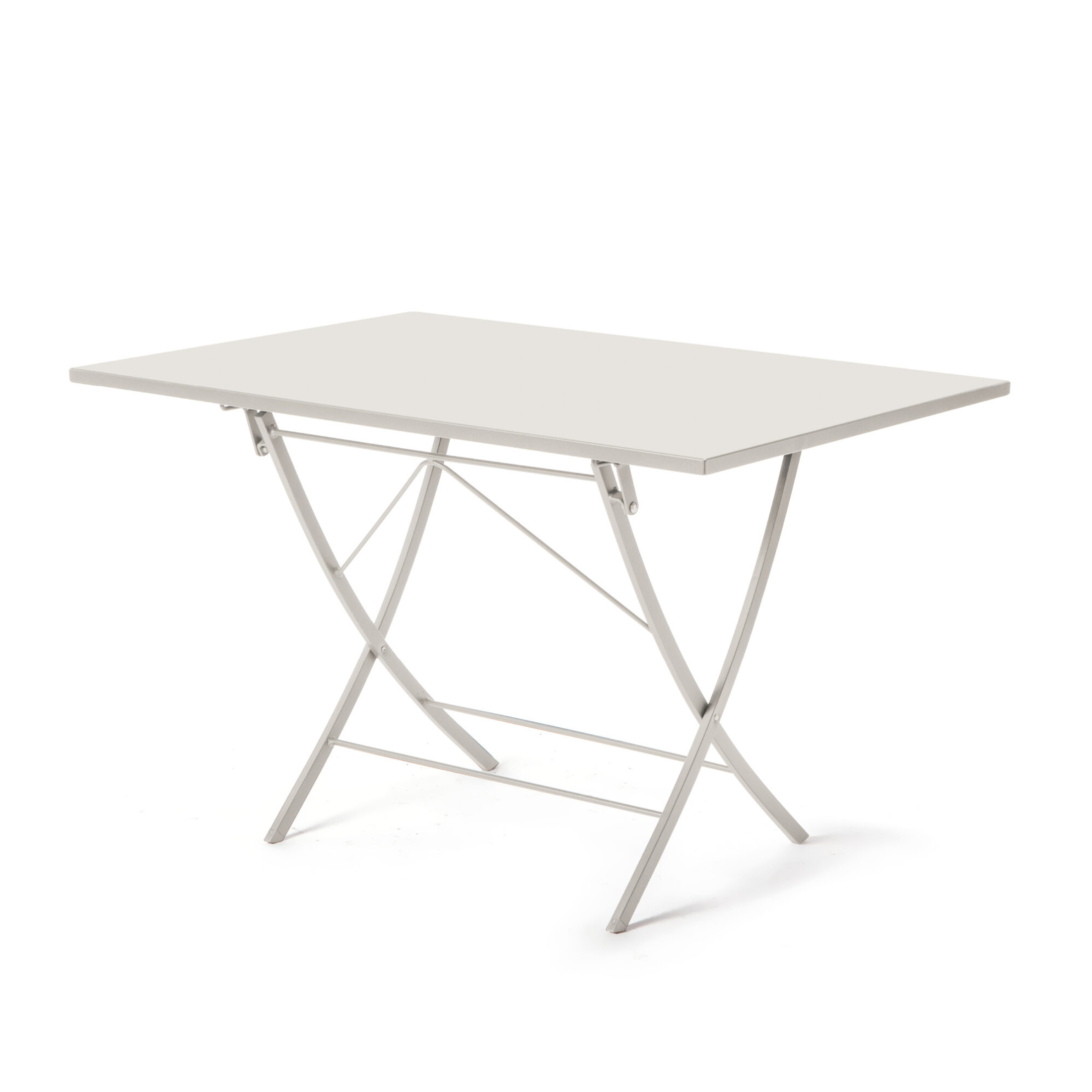 "Vegas" 75cm Galvanized Metal Folding Garden Table