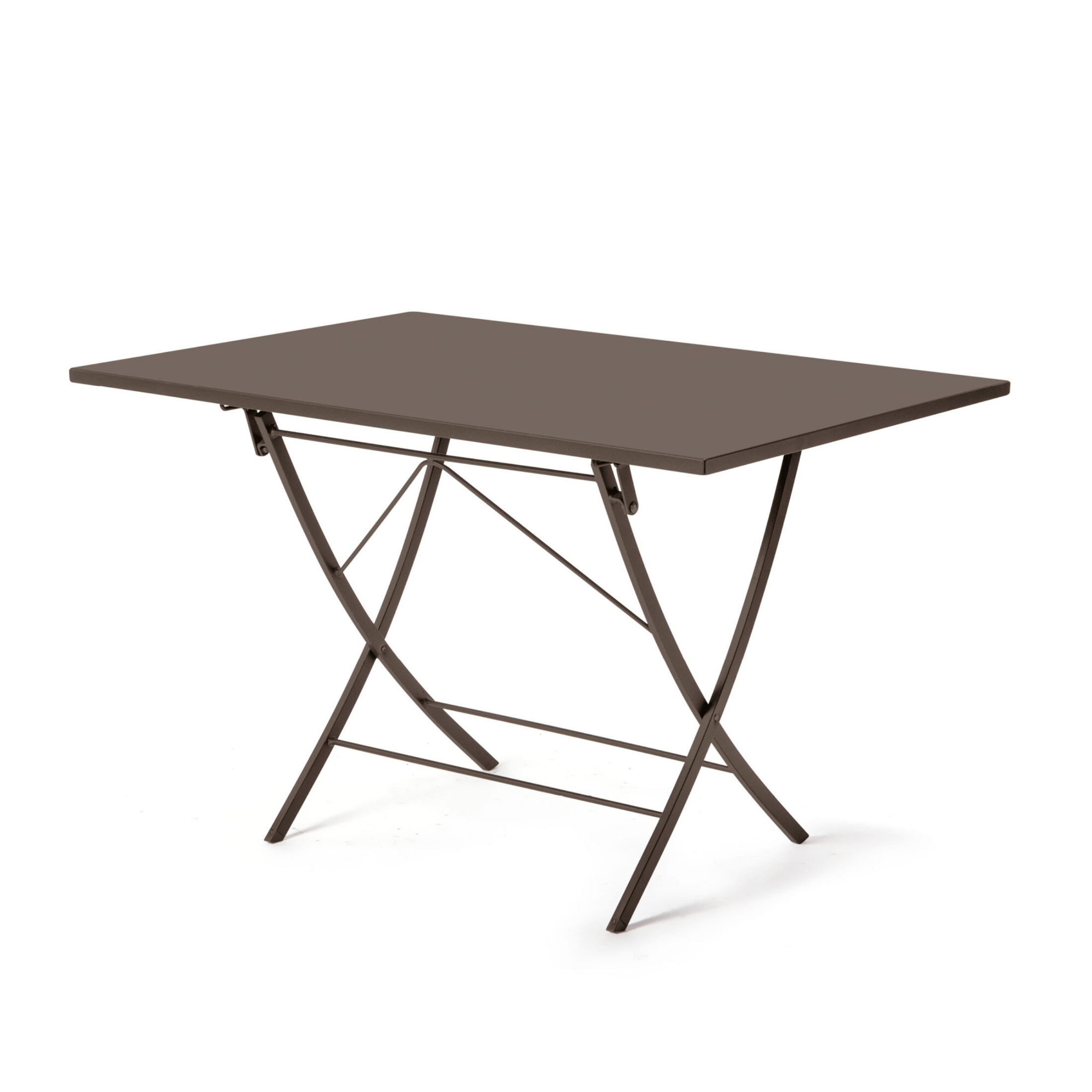 "Vegas" 75cm Galvanized Metal Folding Garden Table