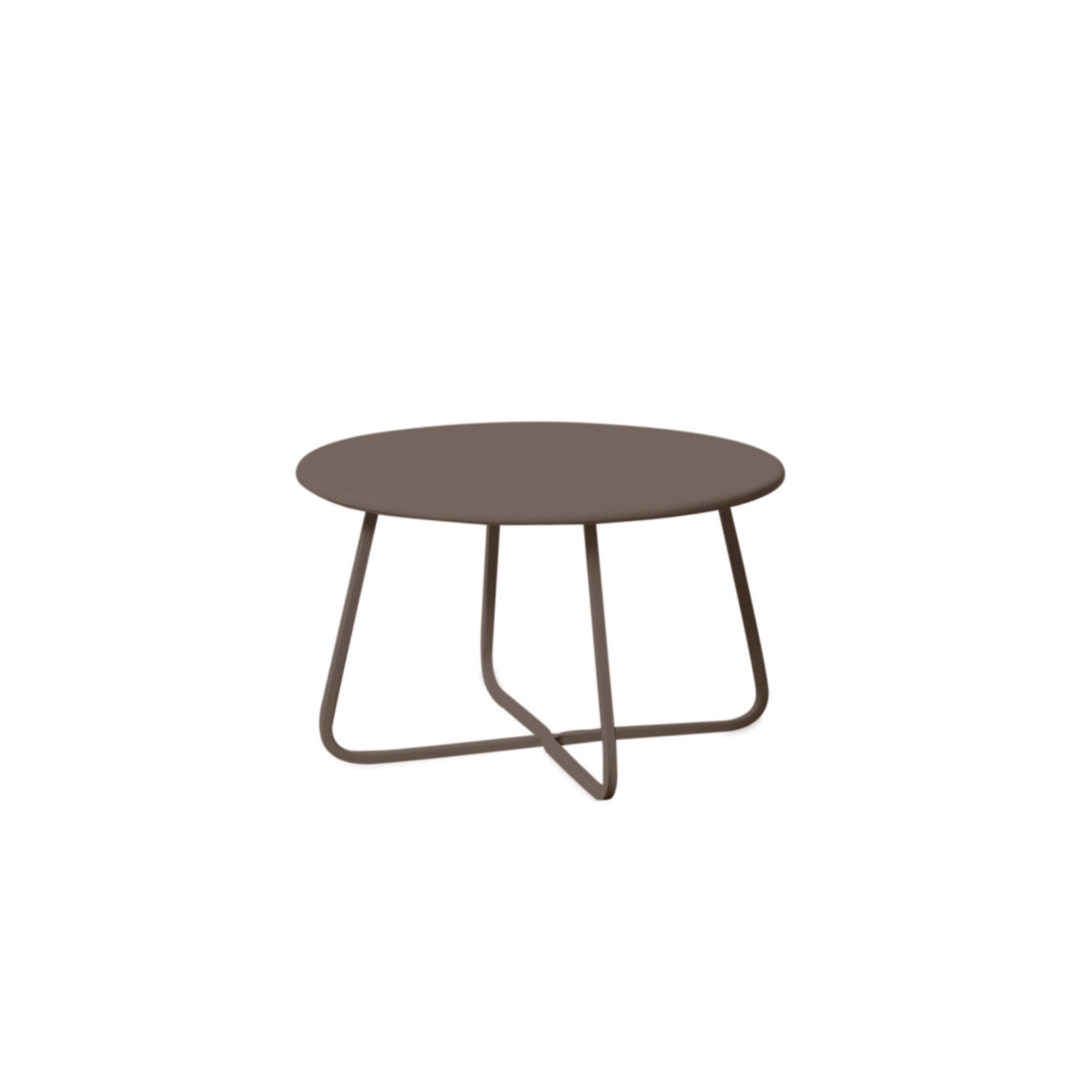 "Daisy14" outdoor metal low table, 65x65 cm, 40 cm high