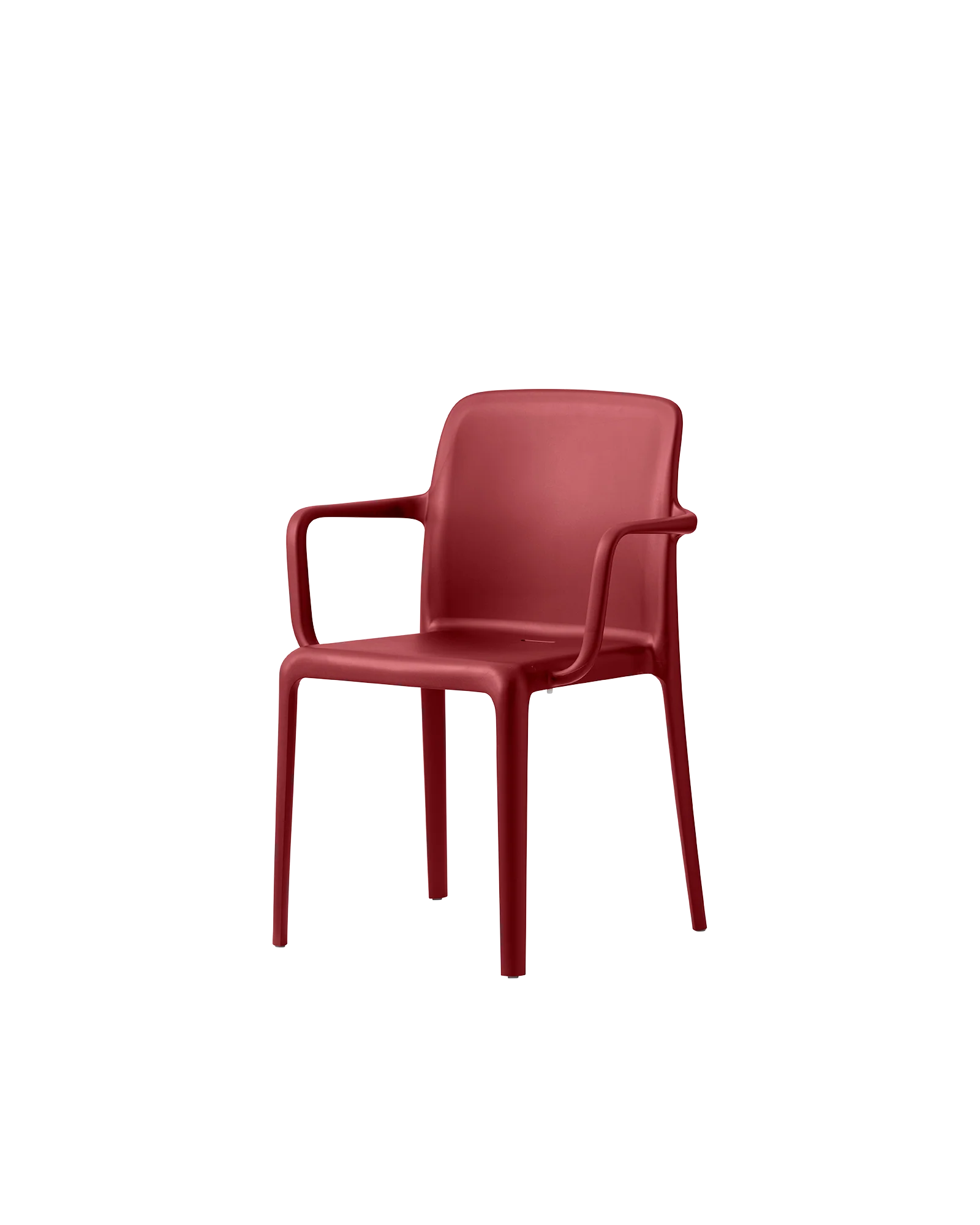 Set of modern stackable polypropylene chairs "Bayo" for outdoor and indoor use, 60x54 cm, 82.5 cm high.