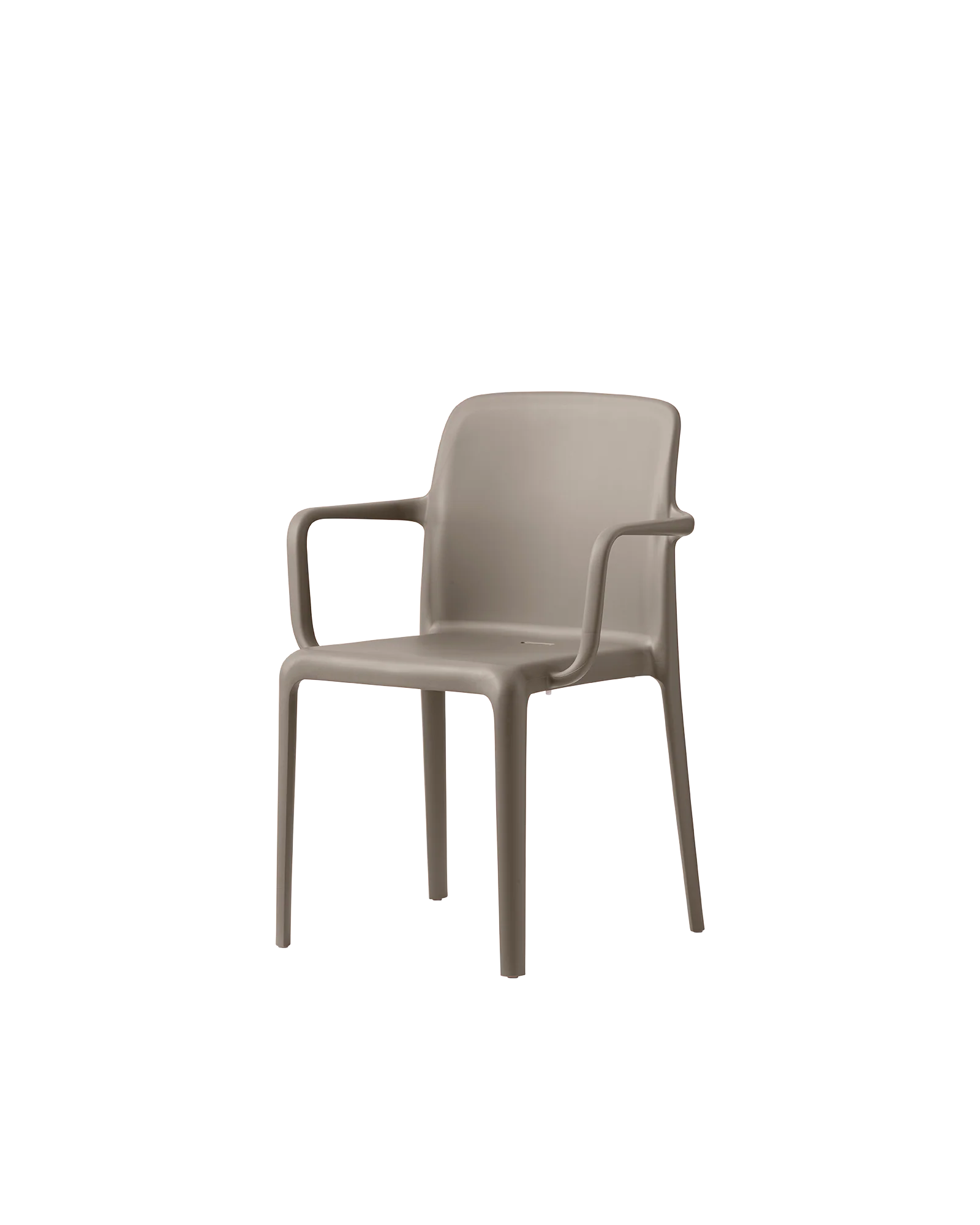 Set of modern stackable polypropylene chairs "Bayo" for outdoor and indoor use, 60x54 cm, 82.5 cm high.