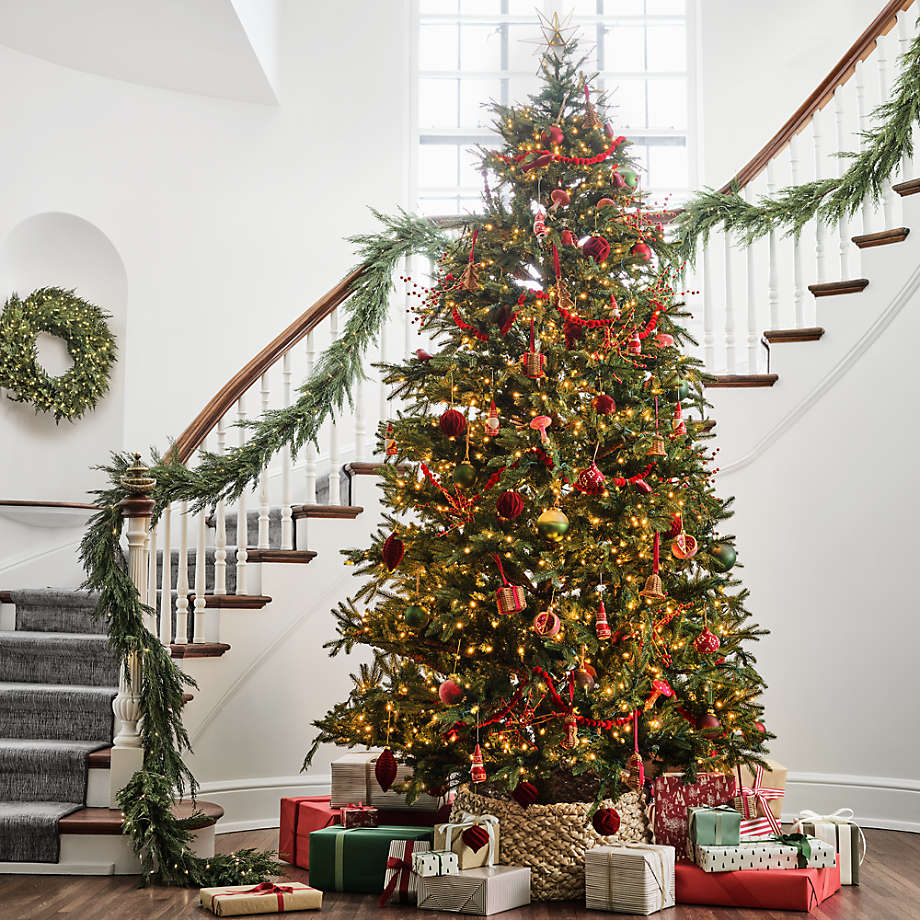 270cm "Barney" Cypress Christmas Wreath in PE with Real Touch Effect