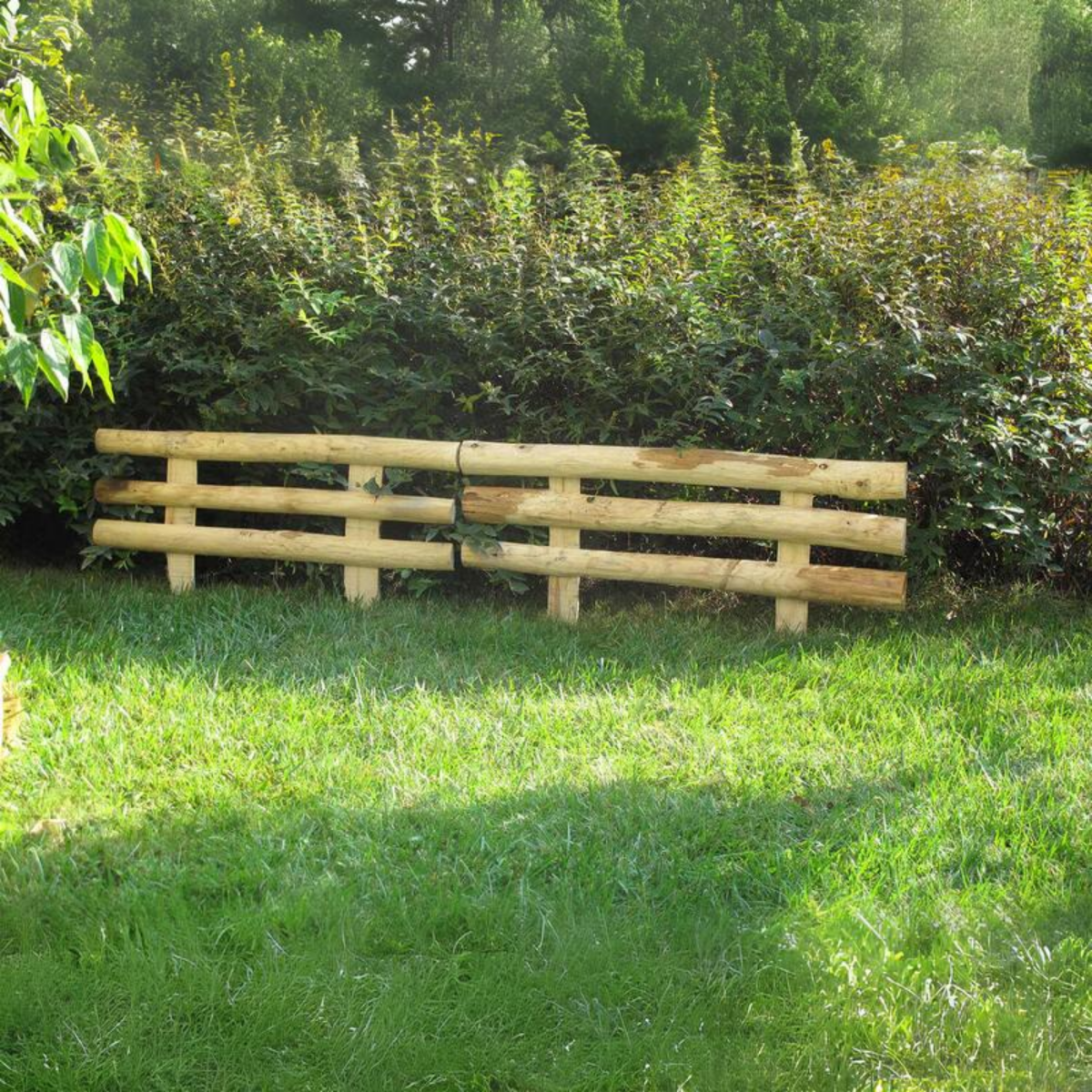 Mini recinzione "Circe" in castagno cm 100x30/50h - MondoViro