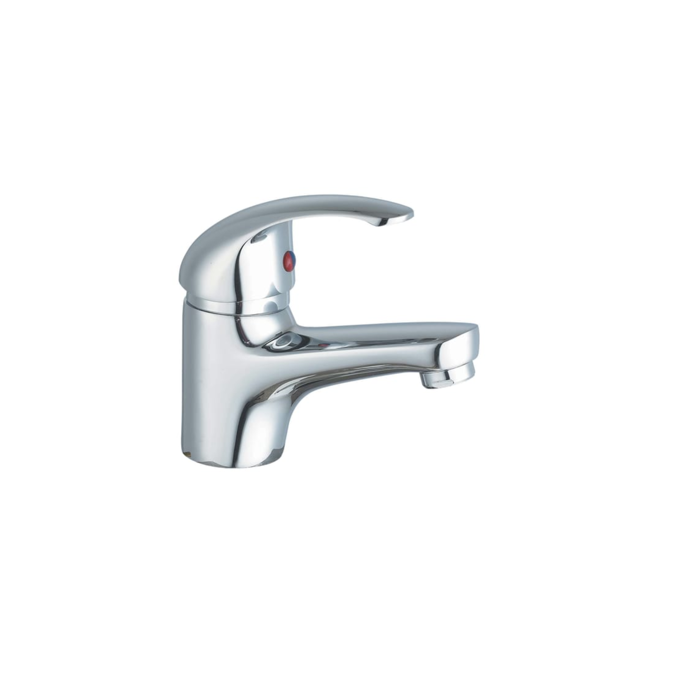 "Euro2" chrome-plated brass basin mixer tap