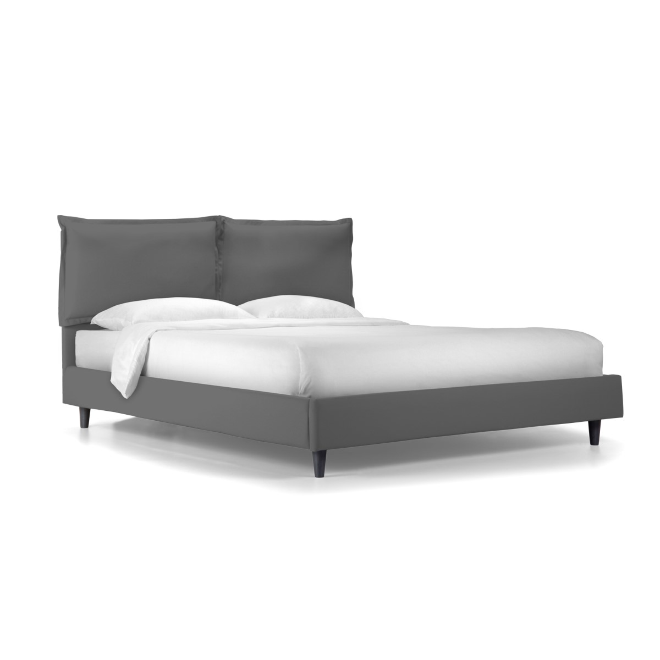 "Cuba" double bed in hydro fabric with large storage compartment