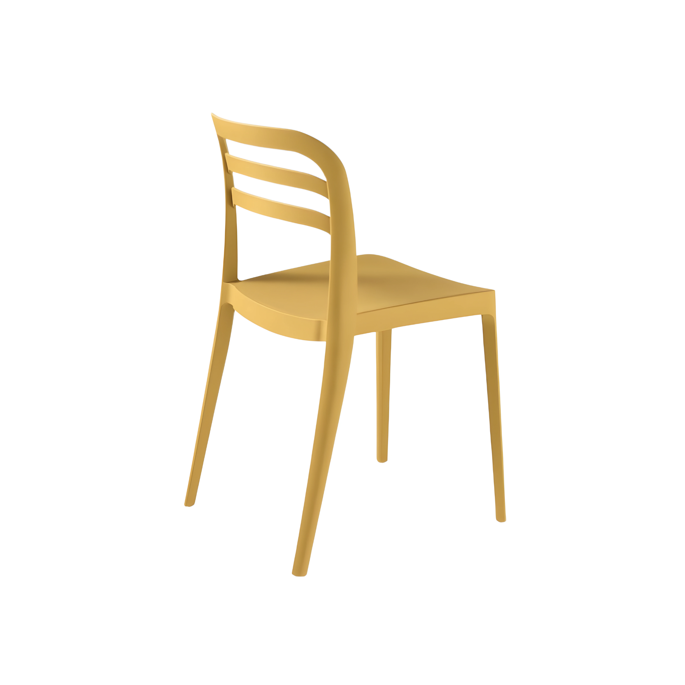 "Guapa" dining chair set in polypropylene 50x51 cm 82h
