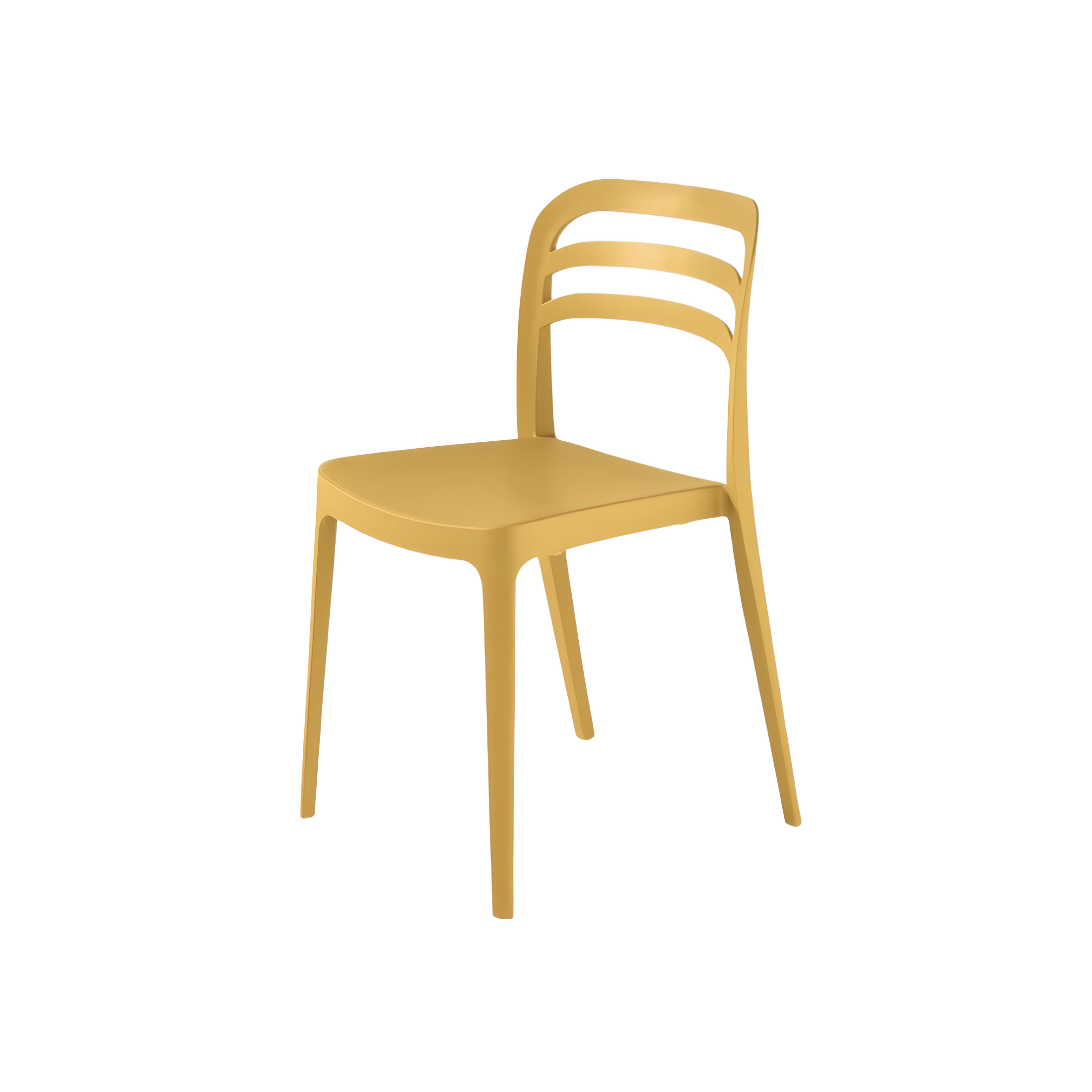 "Guapa" dining chair set in polypropylene 50x51 cm 82h