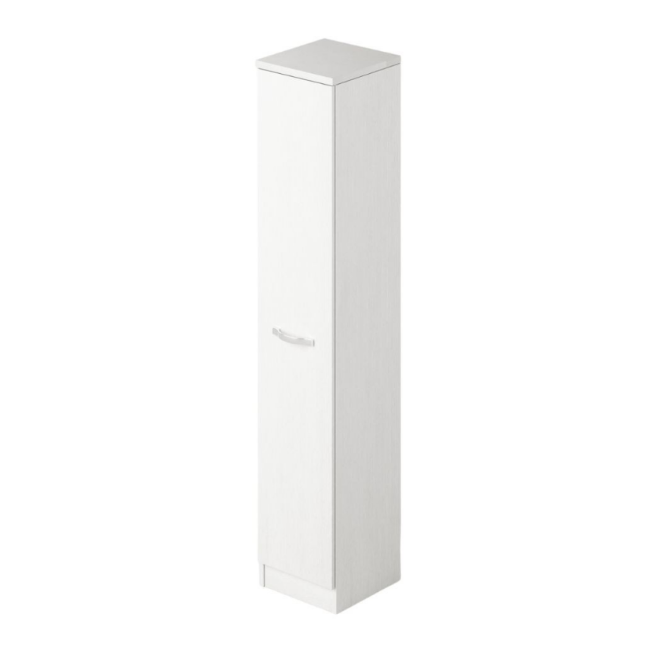 "Dry" column with 1 door and versatile shelves, 38x36 cm, 182 cm high