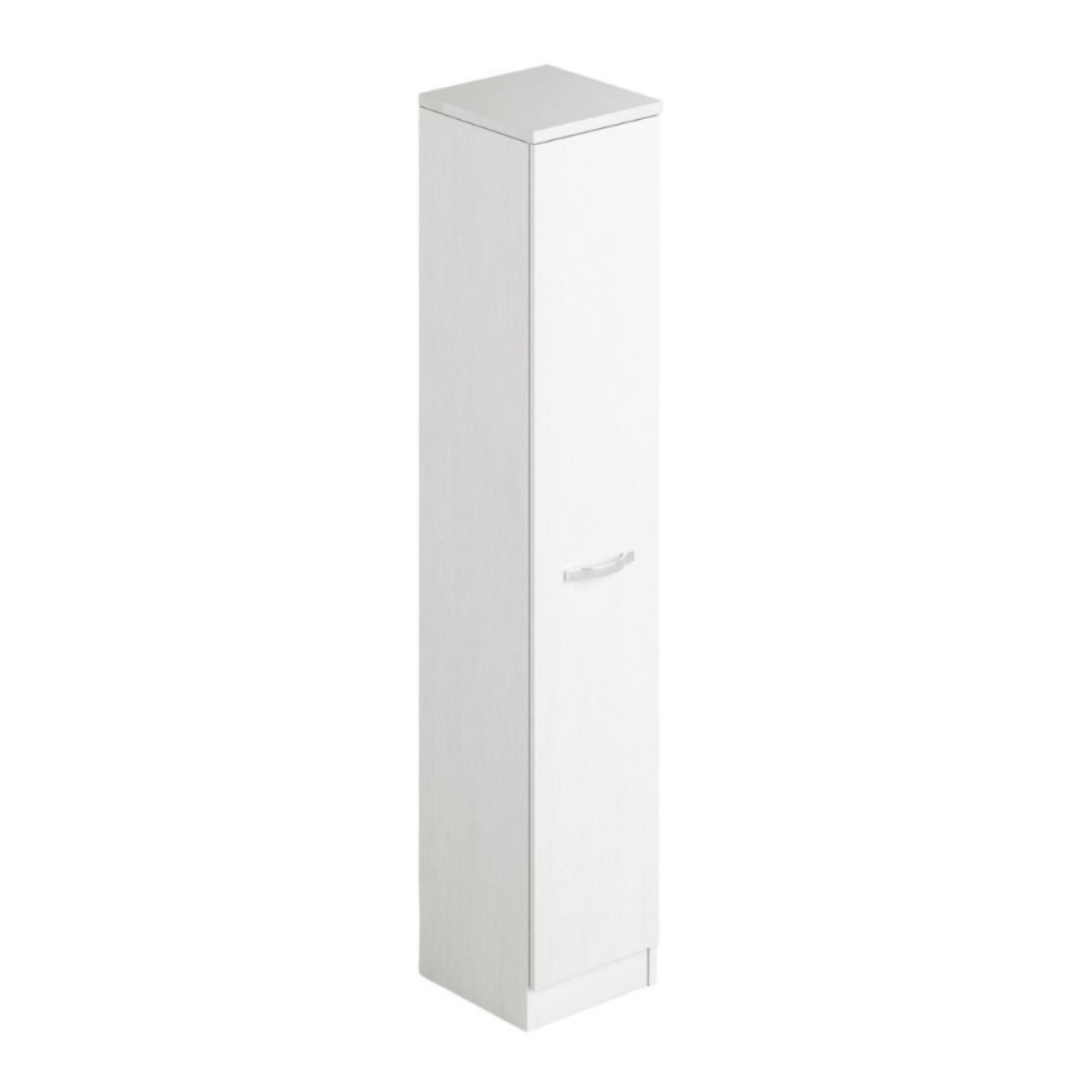 "Dry" column with 1 door and versatile shelves, 38x36 cm, 182 cm high