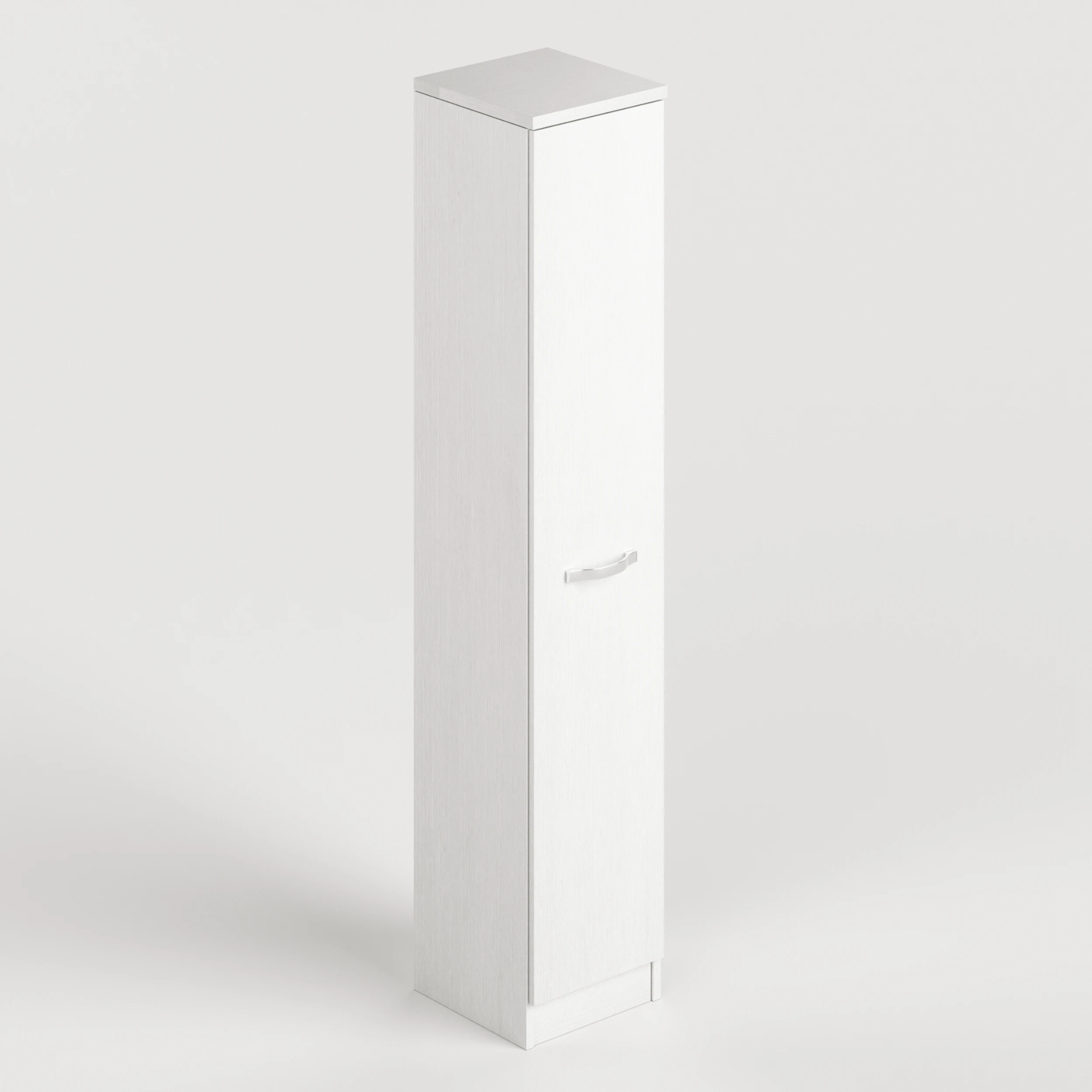 "Dry" column with 1 door and versatile shelves, 38x36 cm, 182 cm high