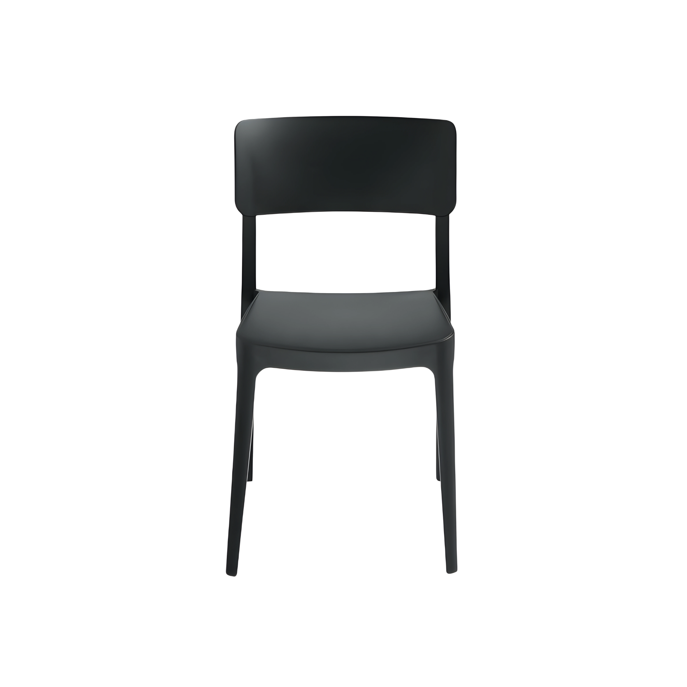 "Maribela" stackable chair set in polypropylene, 50x51 cm, 81h