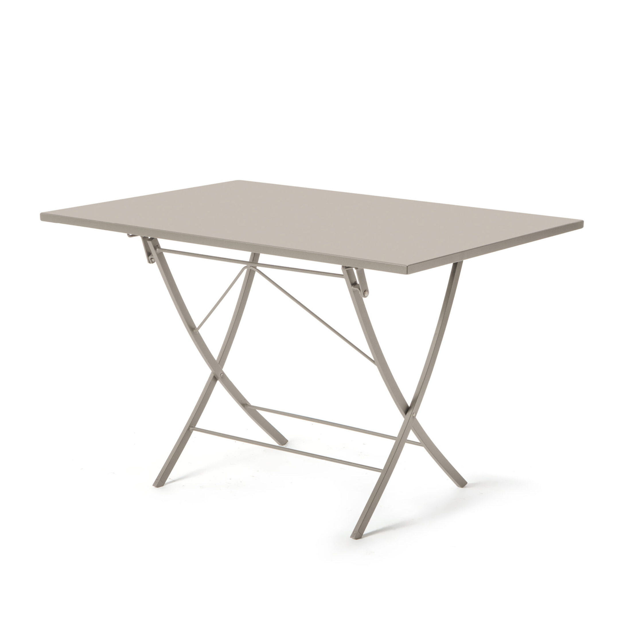 "Vegas" 75cm Galvanized Metal Folding Garden Table