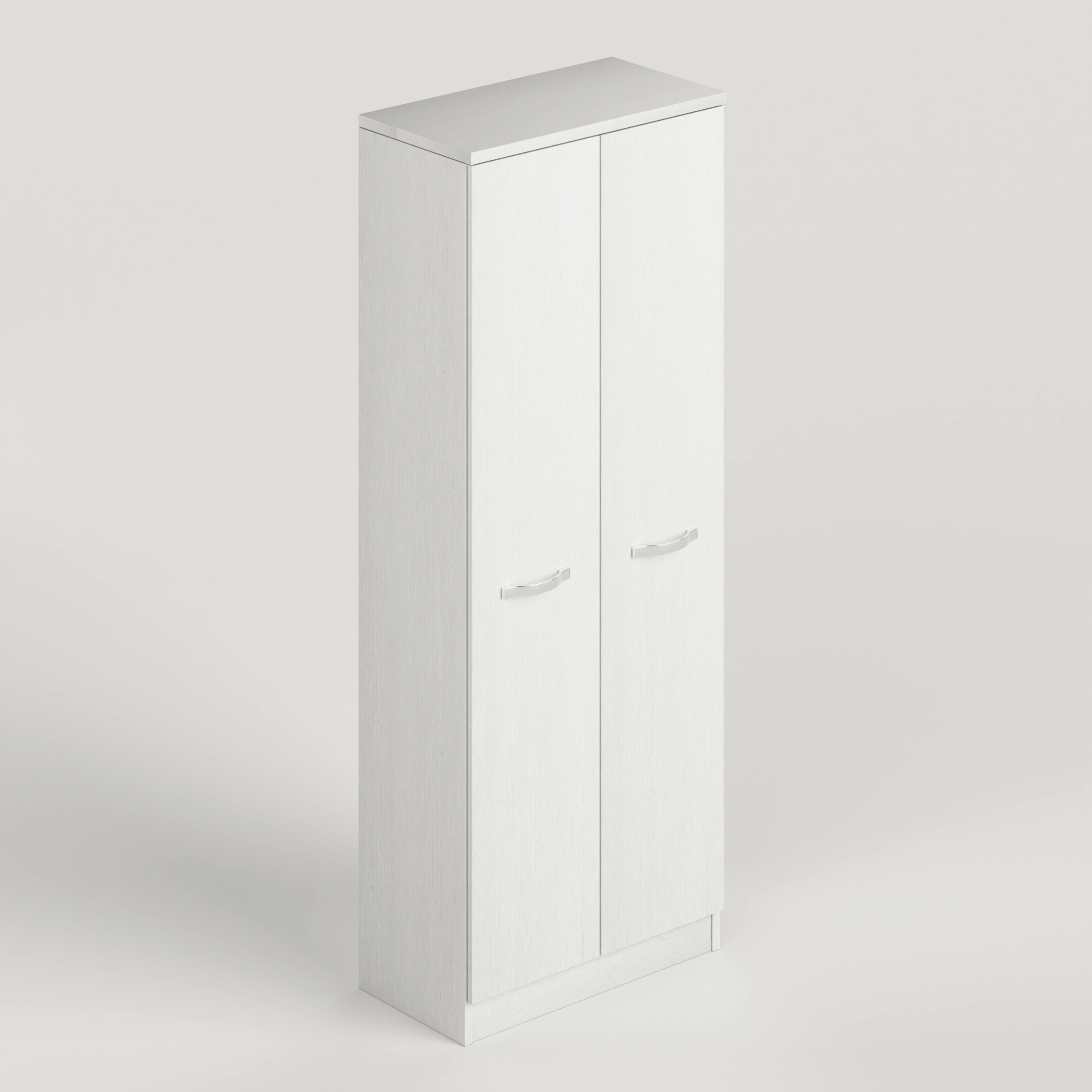 Modern "Gin" multipurpose wardrobe with 2 doors and shelves, 71x38 cm, 182 cm high.