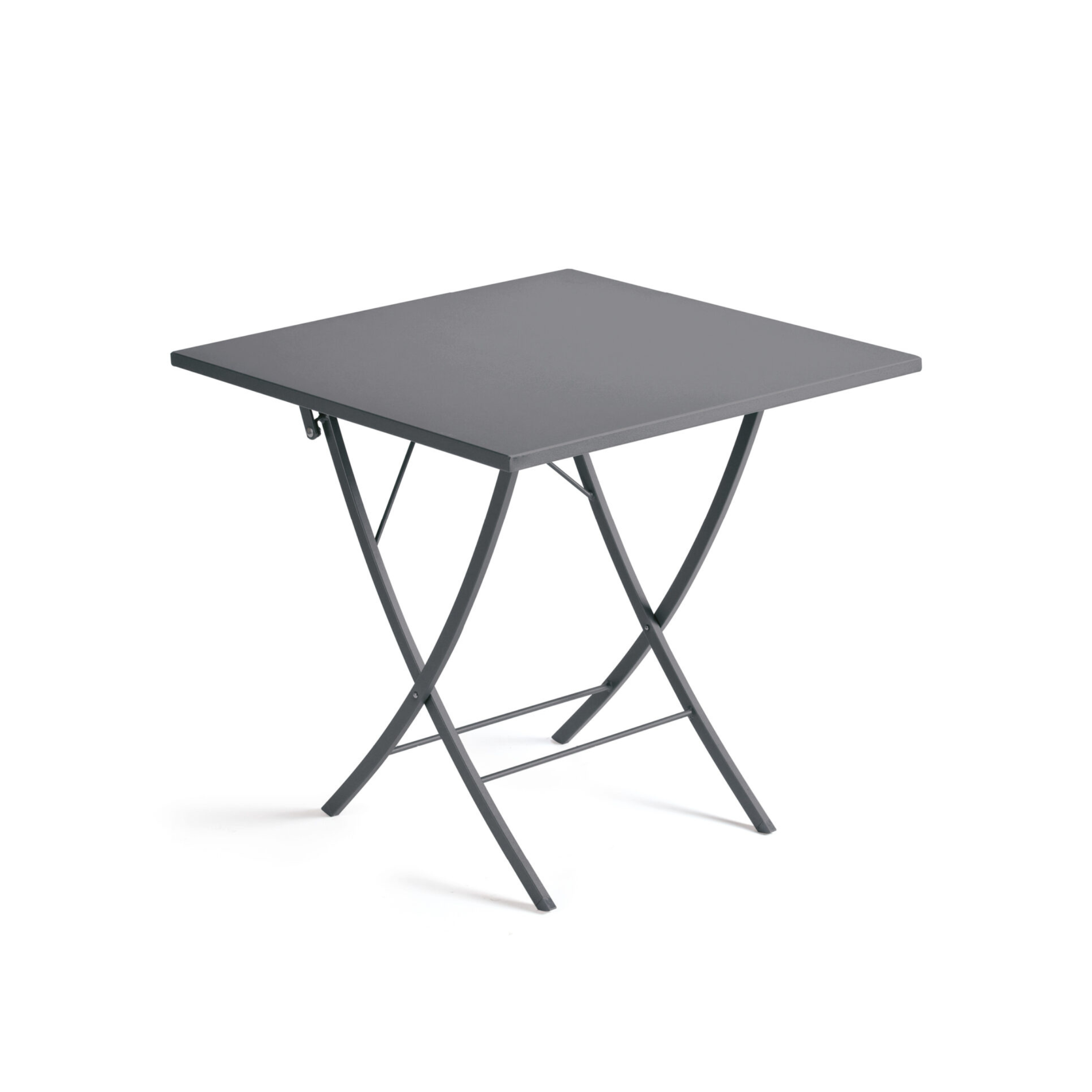 "Vegas" 75cm Galvanized Metal Folding Garden Table