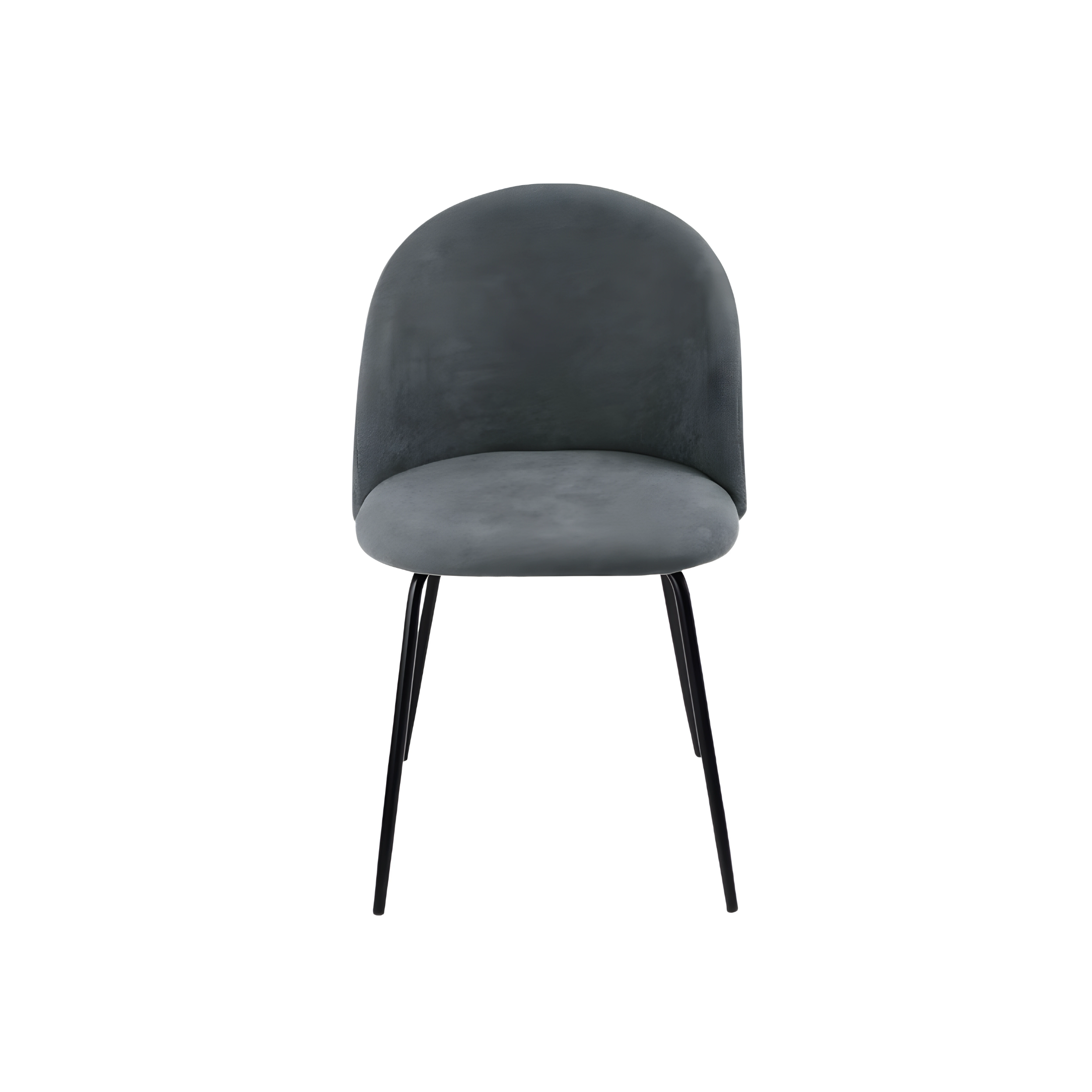 Set of modern "Prince" fabric dining chairs with padding, 50x52 cm, 81h