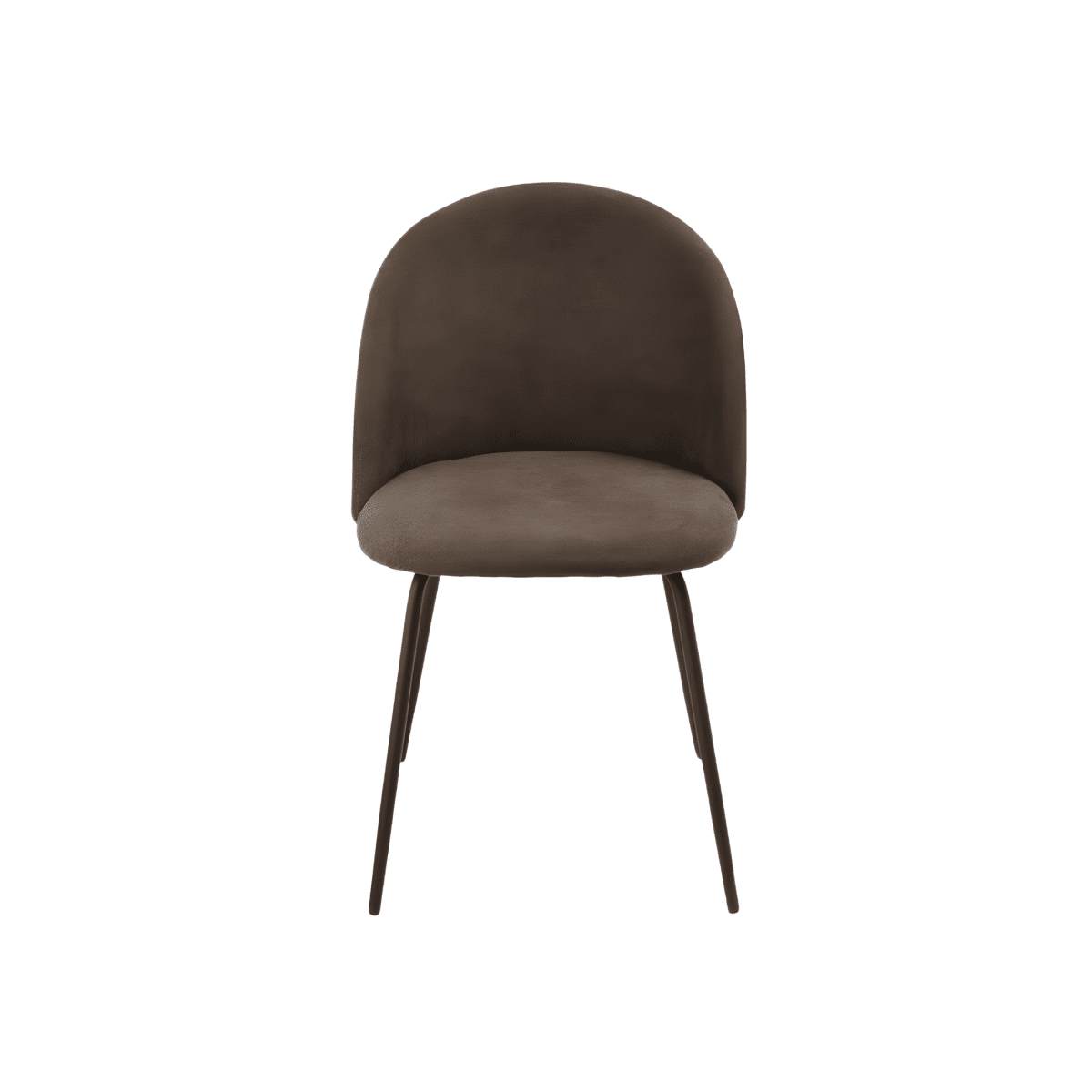 Set sedie da pranzo in tessuto moderne "Prince" con imbottitura cm 50x52 81h - MondoViro