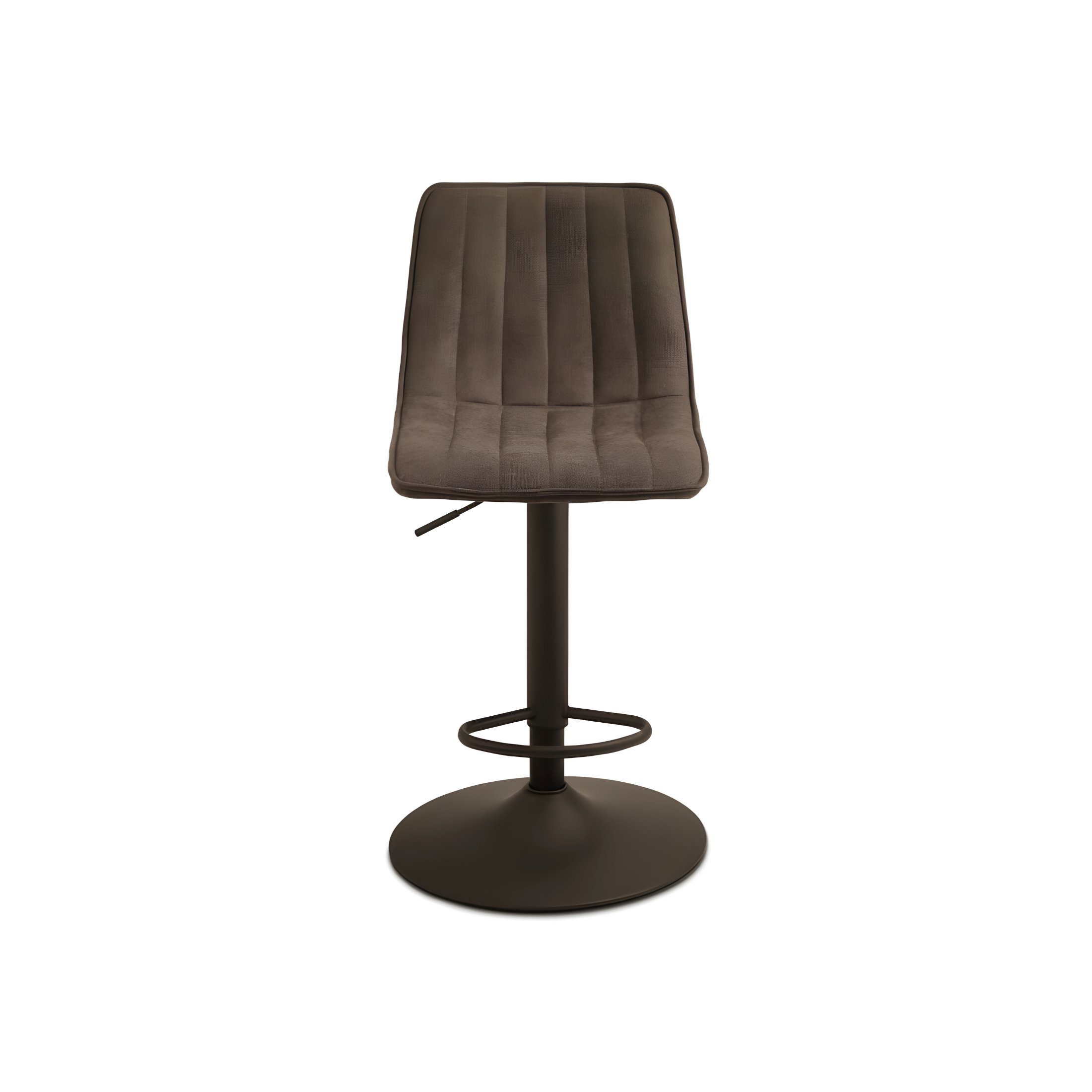 Set of "Palmer" padded fabric stools, 45x45 cm, 91h