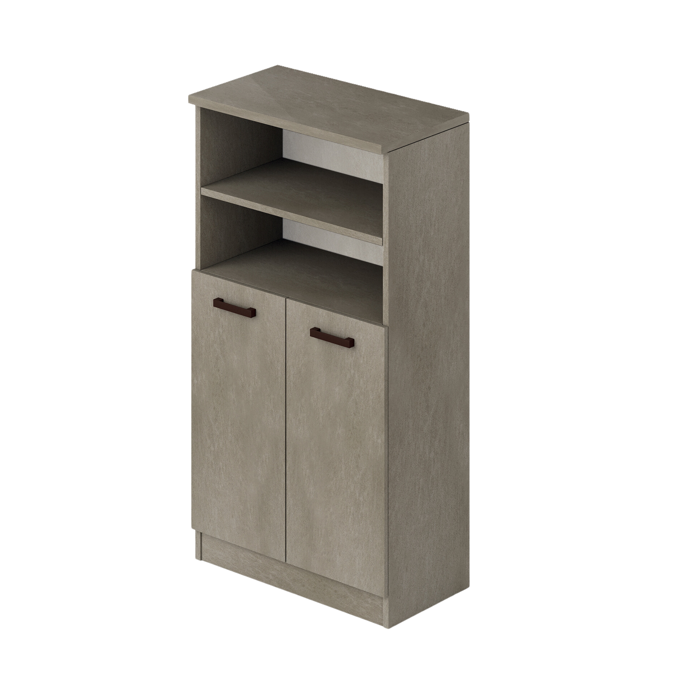 Multipurpose wardrobe "Marina" 2 doors 2 shelves 71x38 cm 130h