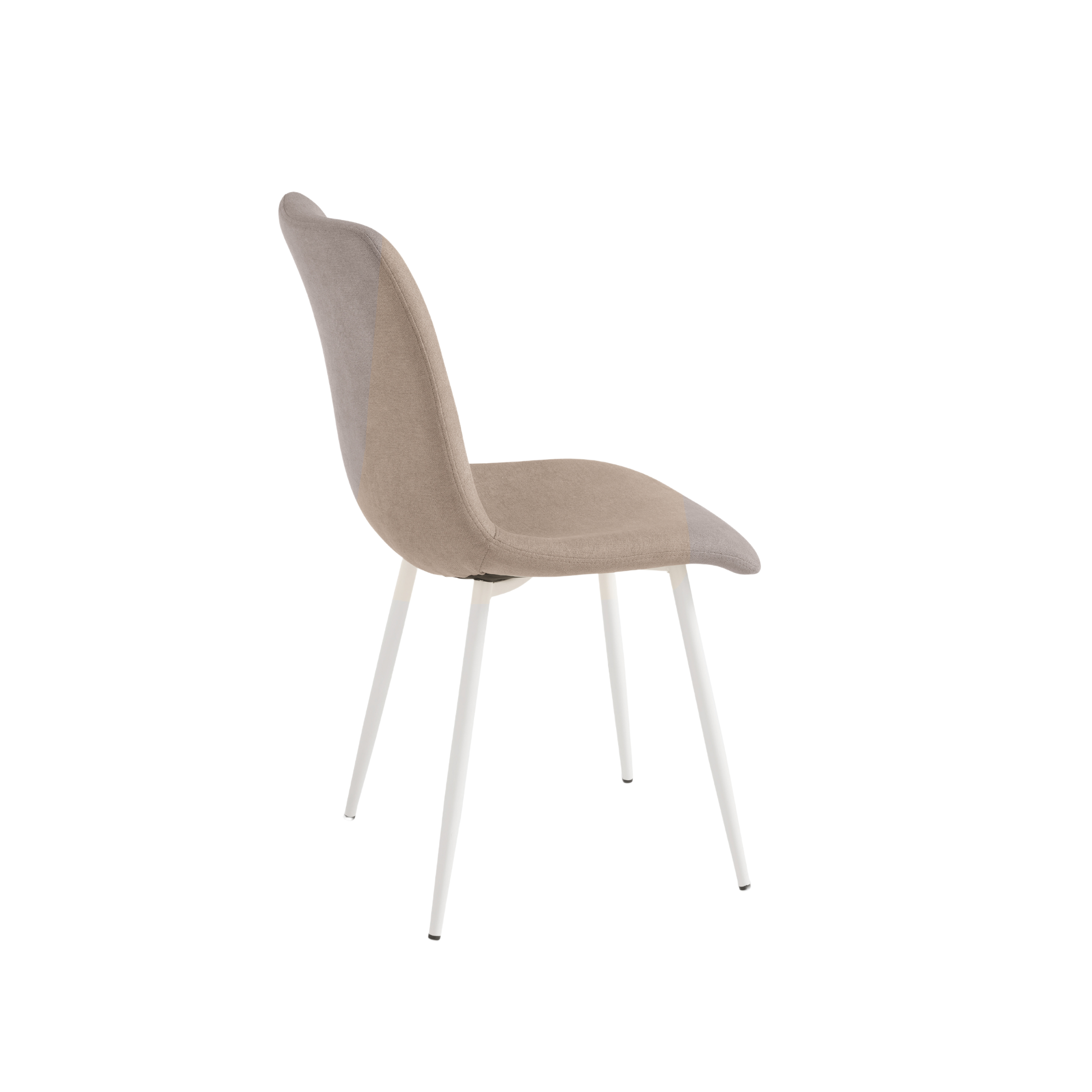 Set of modern padded "Nymara" fabric chairs, 45x59 cm, 90 cm high.