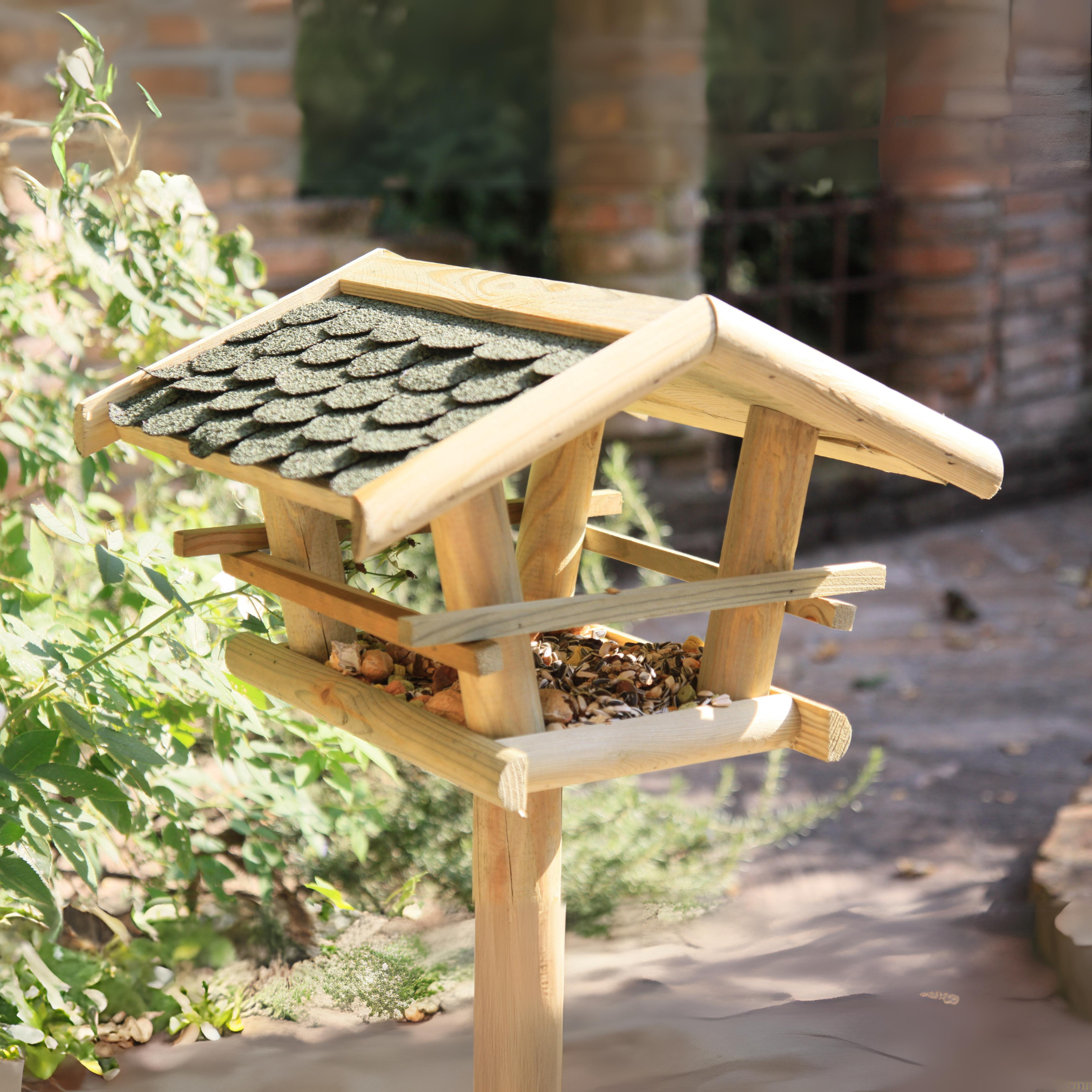 "Noel" FSC bird feeder, 35x38 cm, 100 cm high