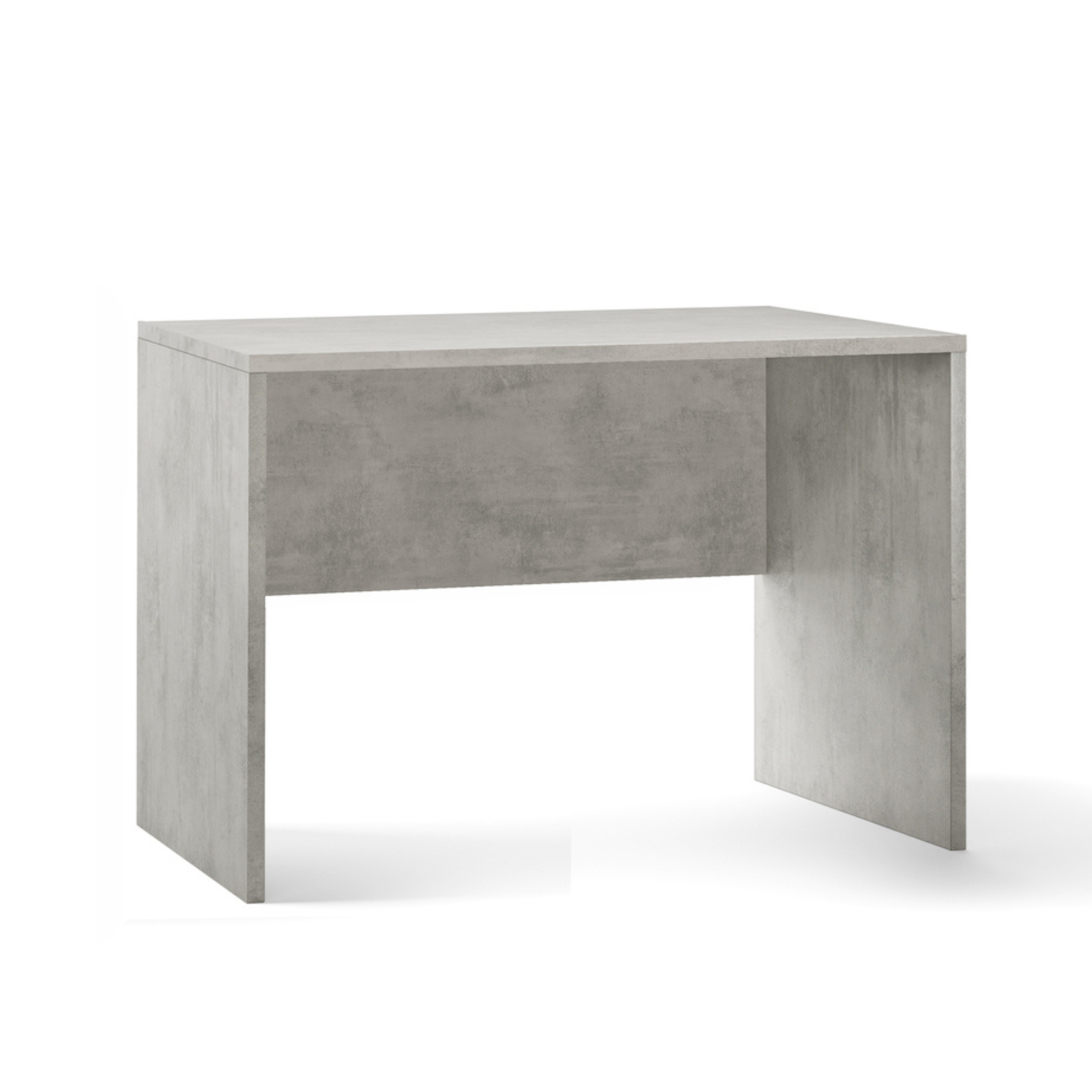 "Giorgia" rectangular wooden office desk for study, 120x69 cm, 76h