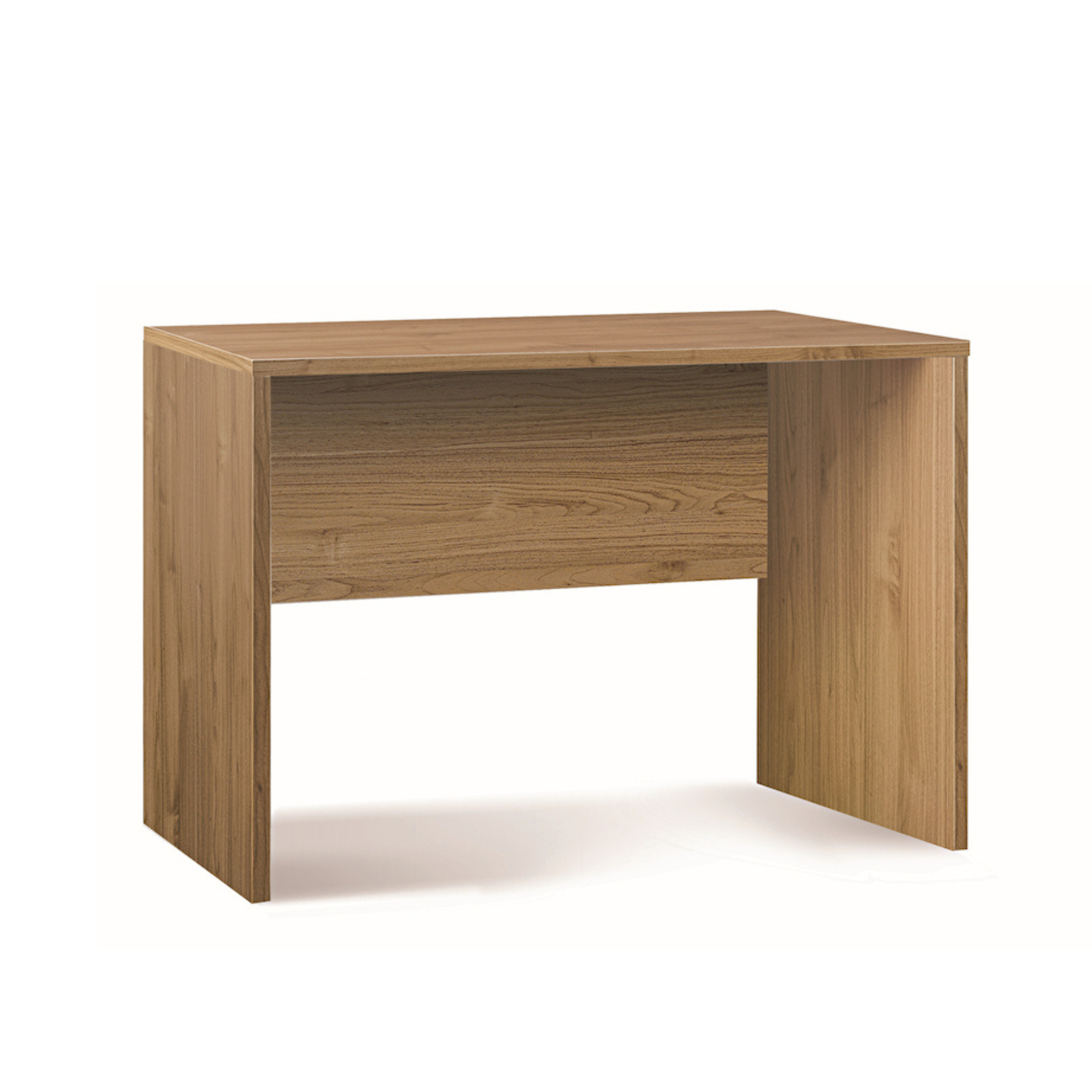 "Giorgia" rectangular wooden office desk for study, 120x69 cm, 76h