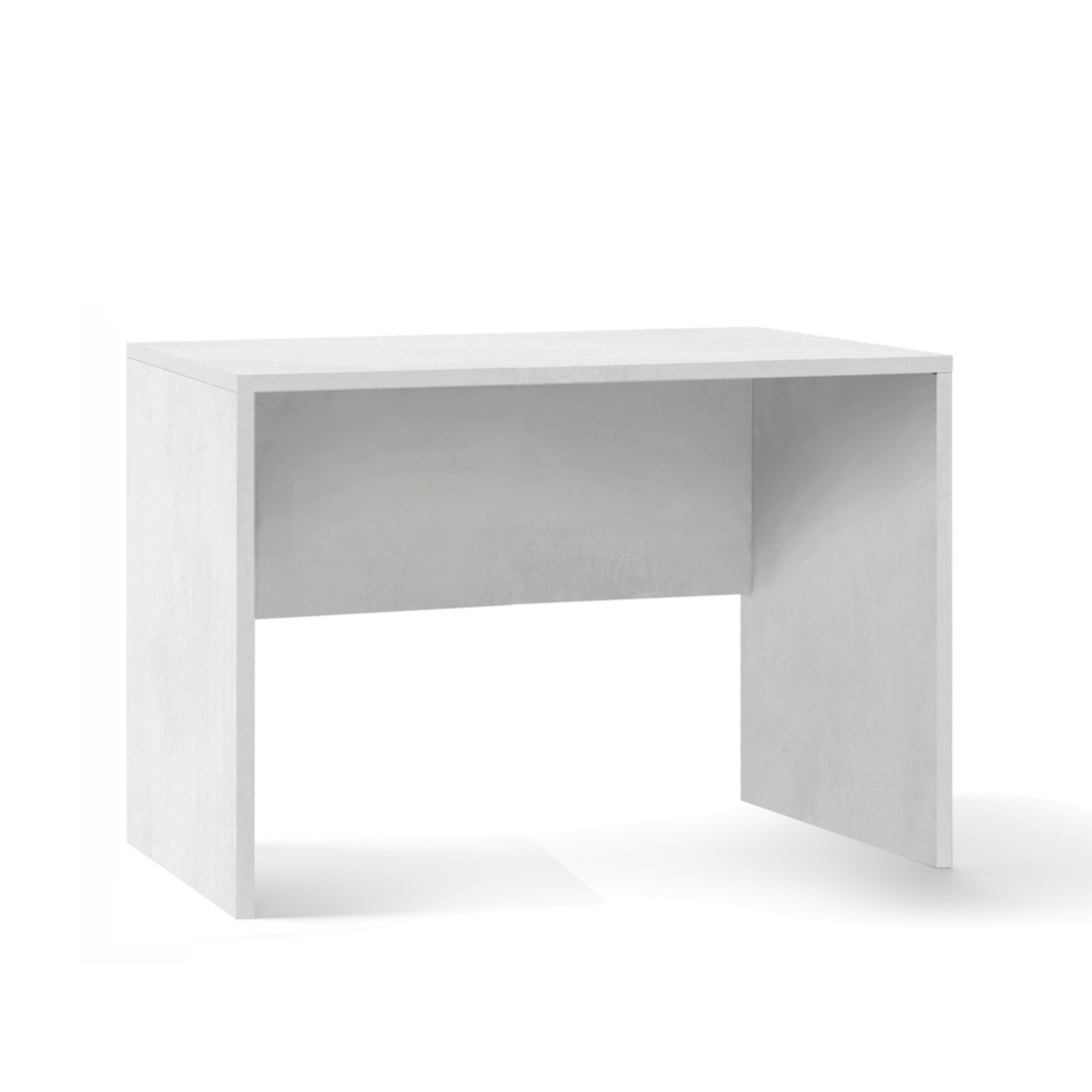 "Giorgia" rectangular wooden office desk for study, 120x69 cm, 76h
