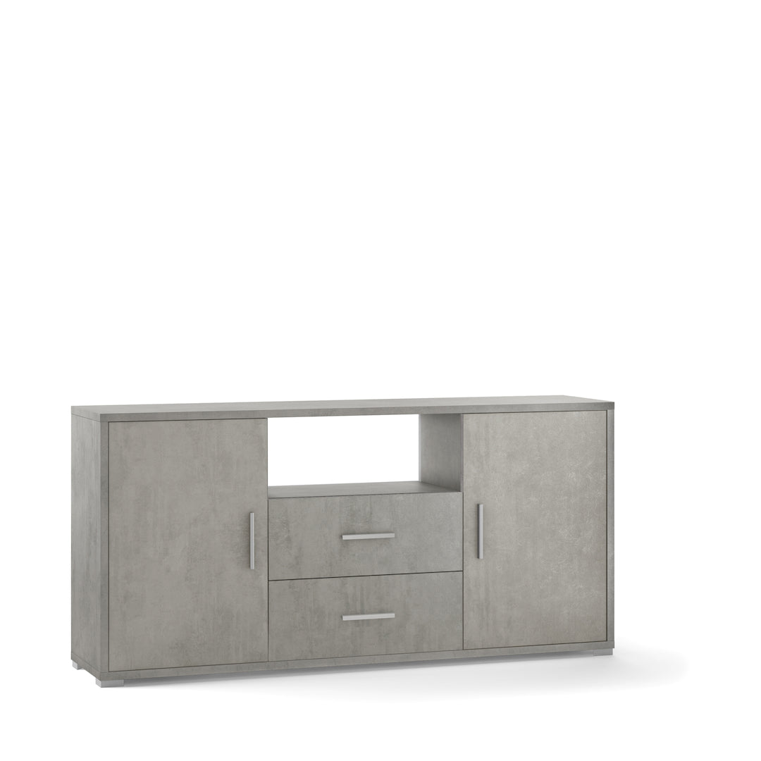 "Twinfit" 2-door, 2-drawer wooden entrance sideboard, 174x41 cm, 82 cm high