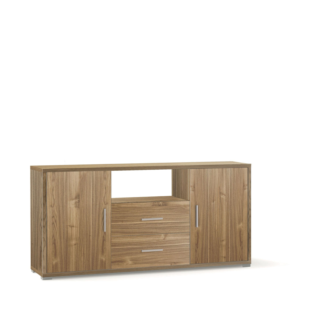 "Twinfit" 2-door, 2-drawer wooden entrance sideboard, 174x41 cm, 82 cm high
