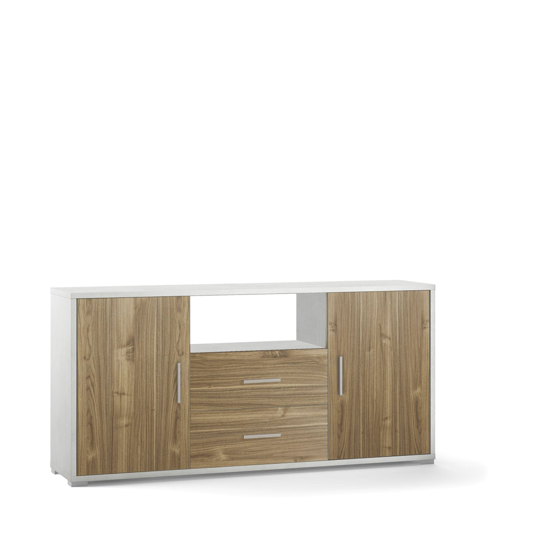 "Twinfit" 2-door, 2-drawer wooden entrance sideboard, 174x41 cm, 82 cm high