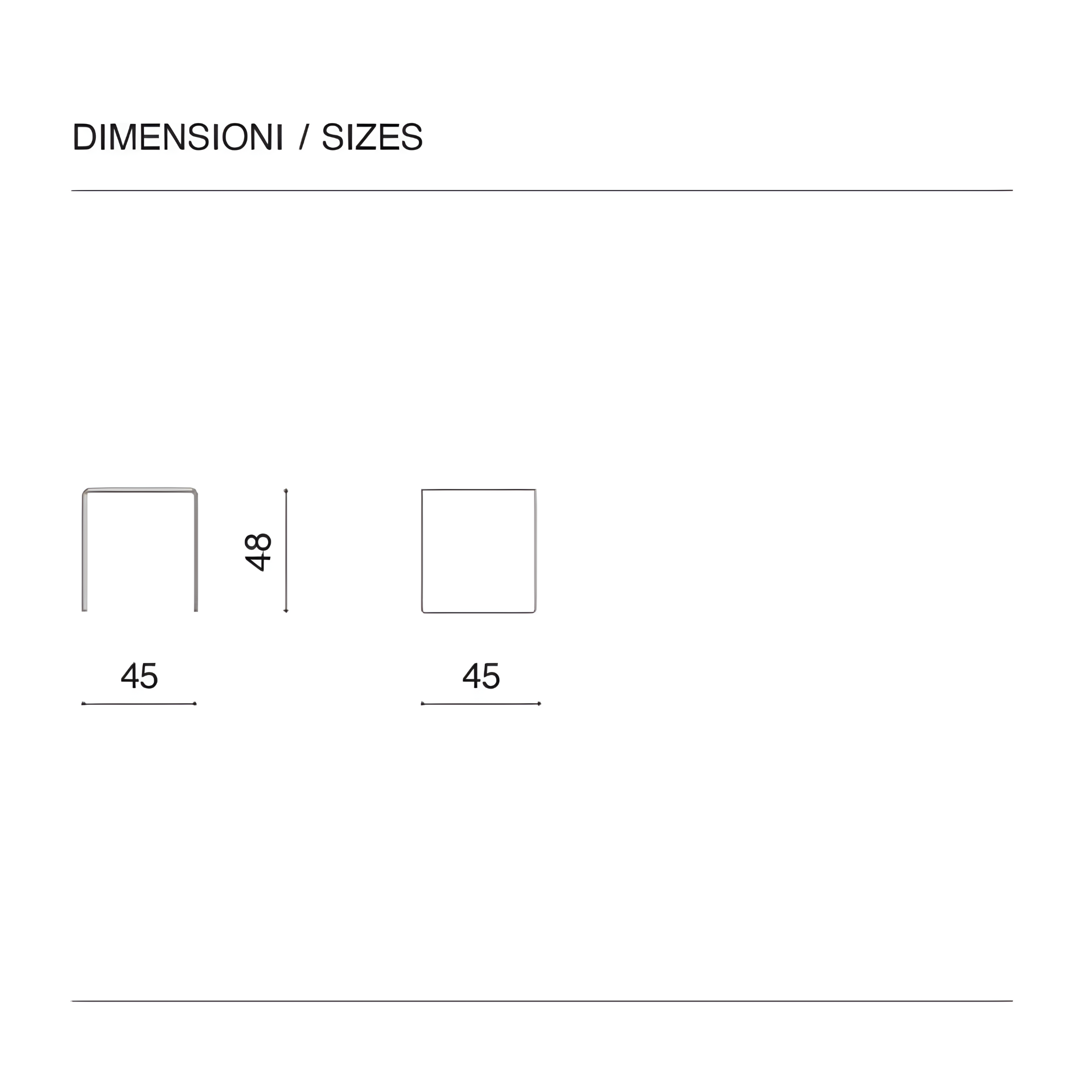 "Leonor" elegant coffee table in curved hammered transparent glass, 45x45 cm, 48h