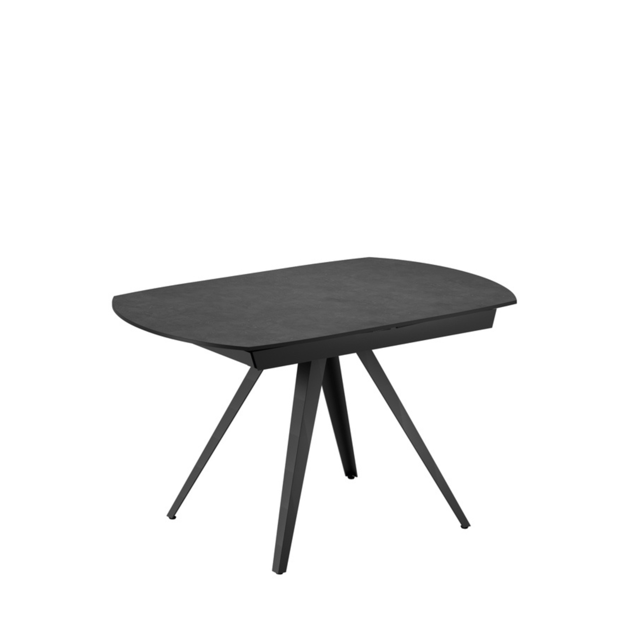 Tavolo allungabile in ceramica "Carch" con base in metallo cm 120/180x90 75h