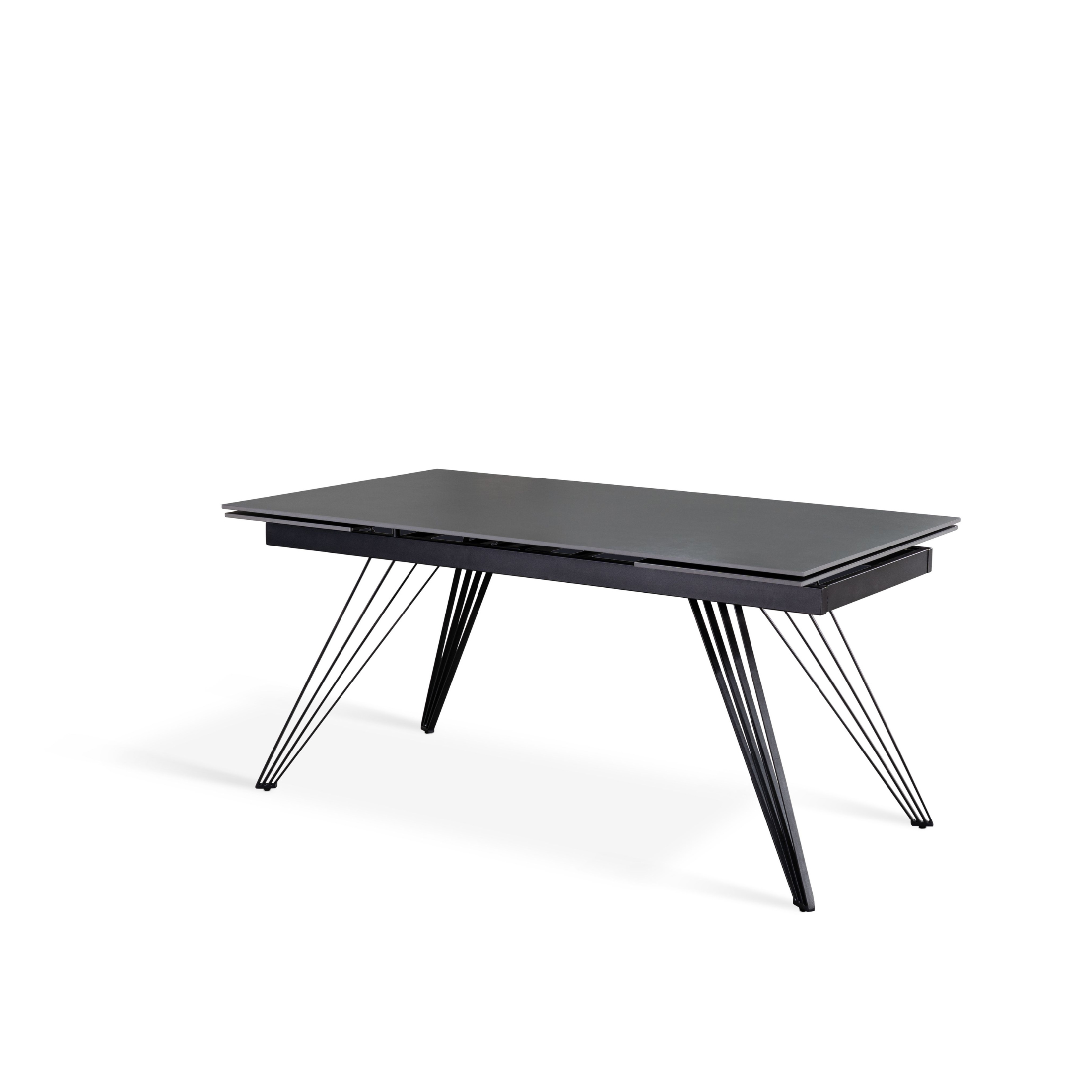 Extendable table "David1" ceramic top cm 160/240x90 76h