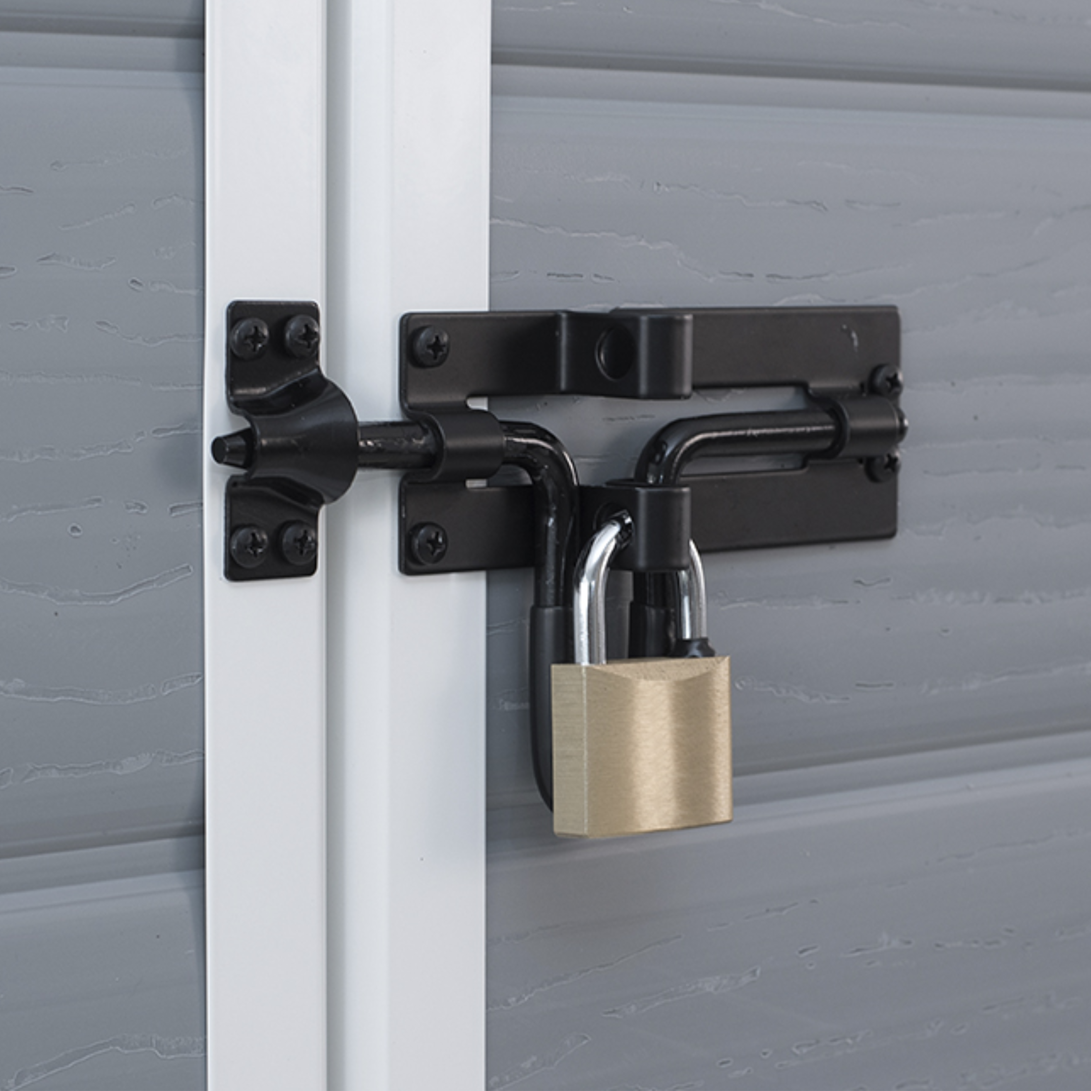 "Pent" ​​resin garden shed with front window 184x111 cm 200h