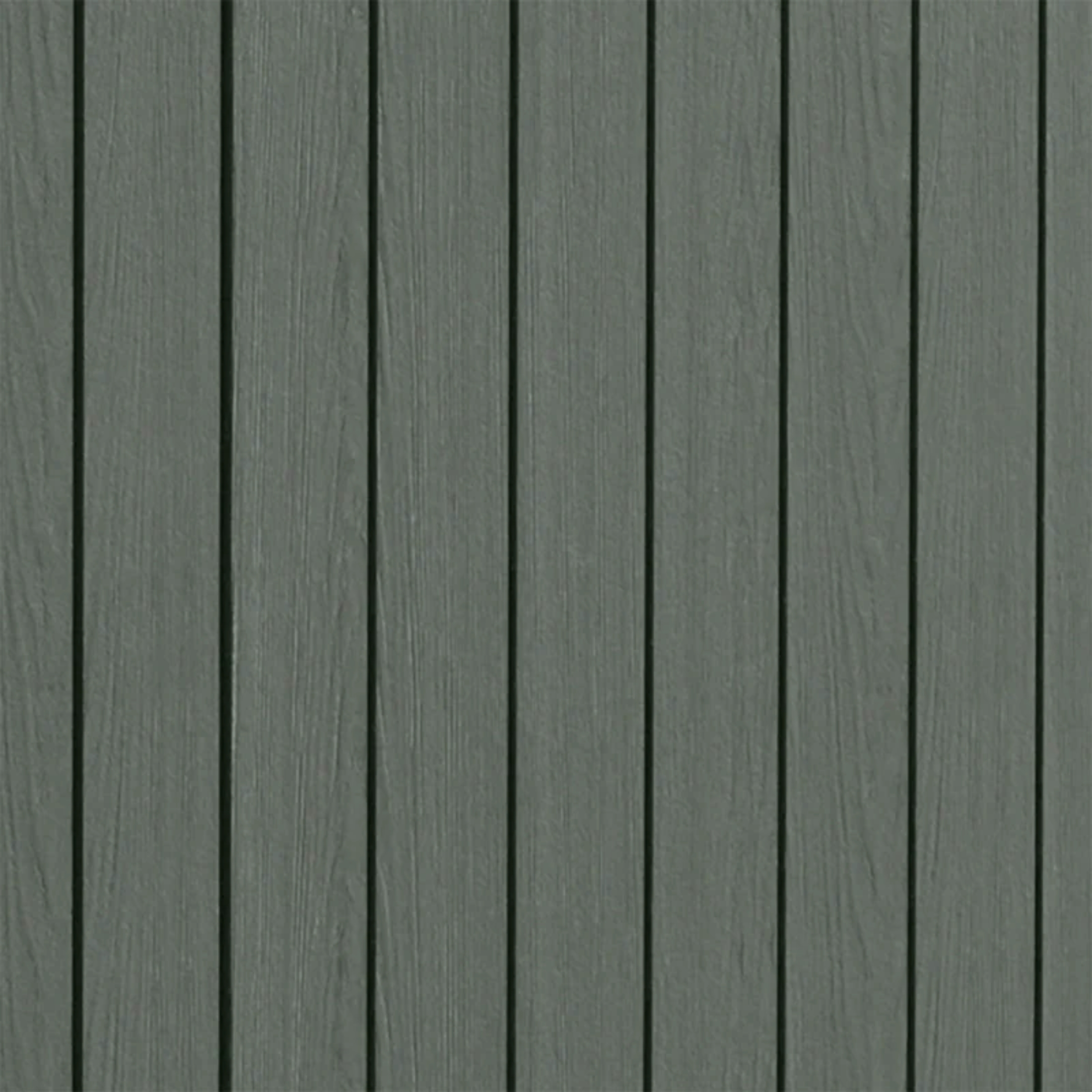 "Serenity" resin garden shed with a green wood-effect shed