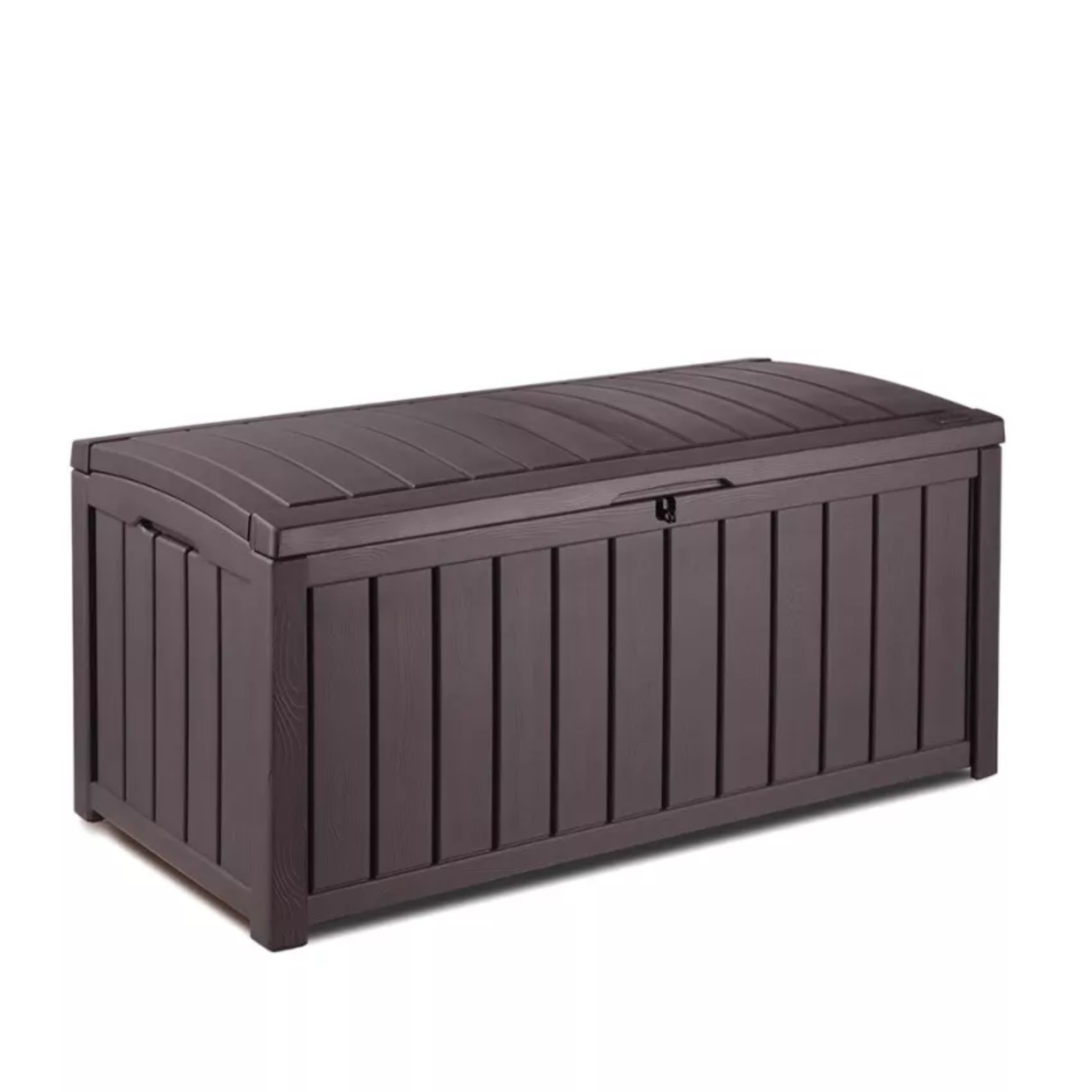 "Mood" wood-effect resin trunk for outdoor use, spacious, 128x65 cm, 61h