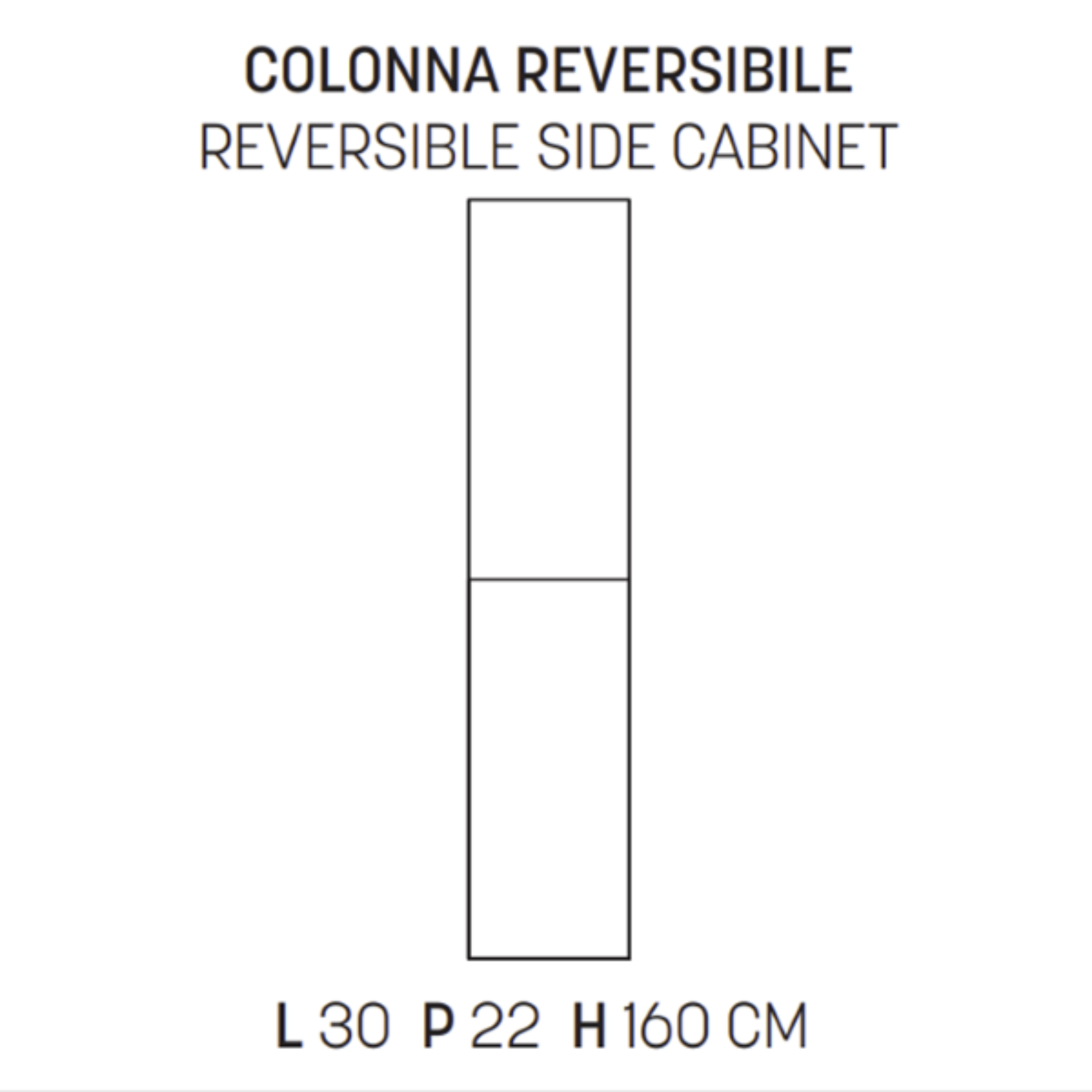 "Tobias" wall-mounted bathroom cabinet with 2 drawers and backlit mirror