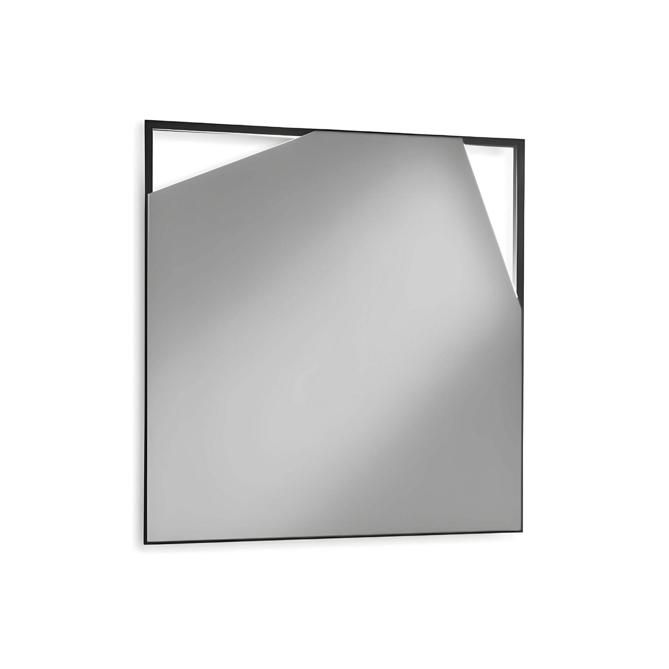 "Tayla" wall-hung bathroom cabinet with 2 drawers, LED mirror and sink