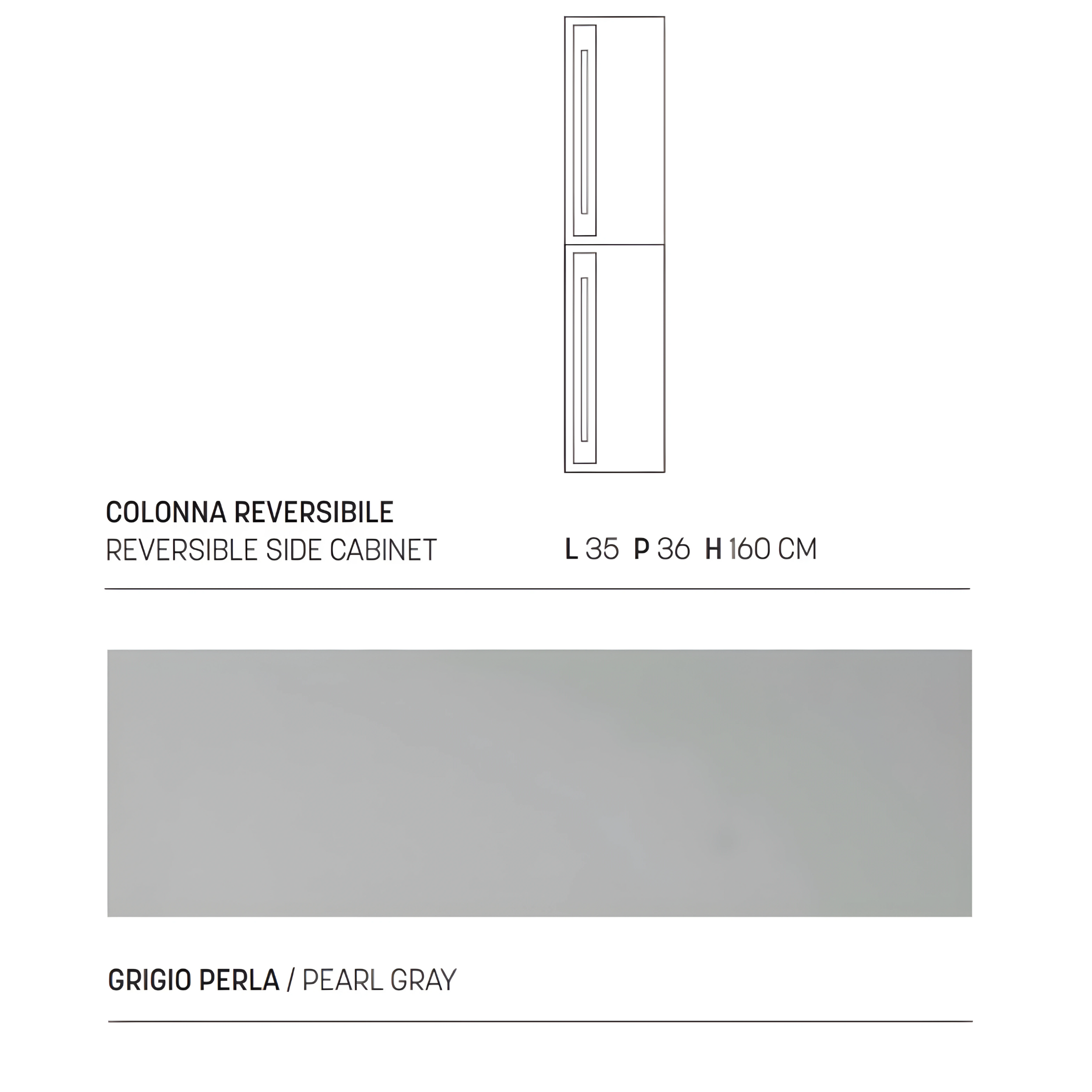 Mueble de baño suspendido "Nemo" con 2 cajones, lavabo, espejo LED y columna suspendida