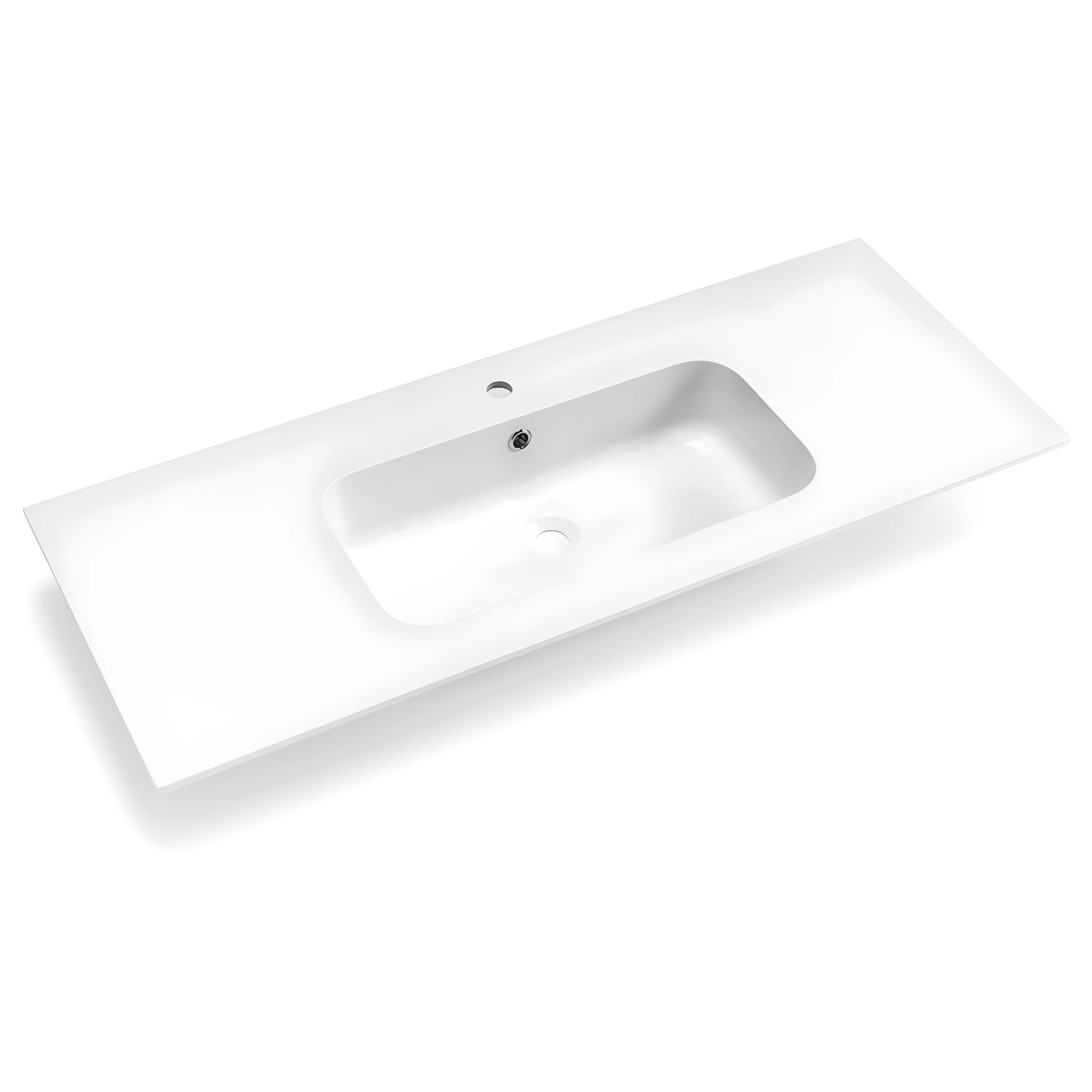 "Tango120" wall-hung bathroom cabinet with 2 drawers, 2 doors and LED mirror