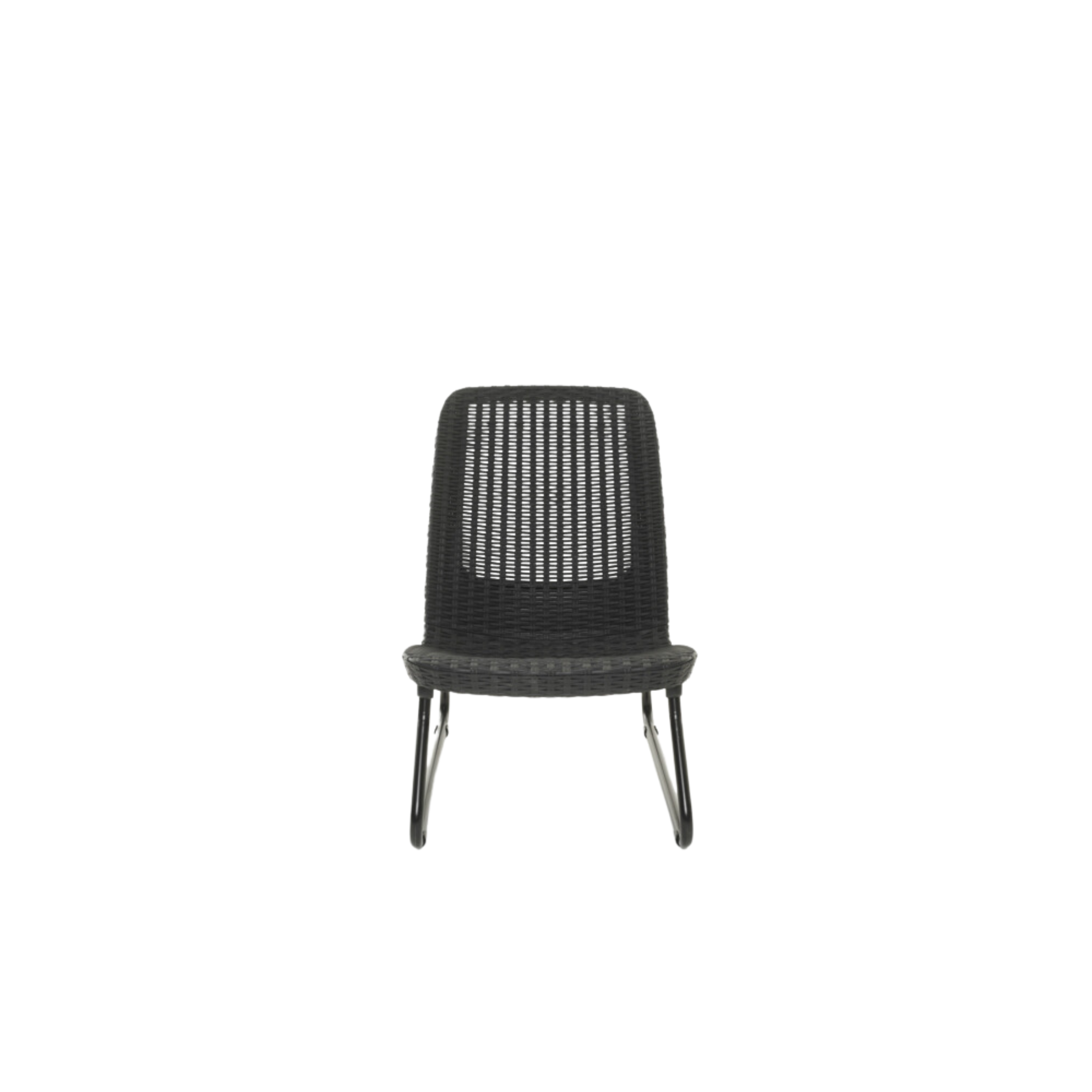 "Rio Balcony" resin outdoor set with 2 armchairs and 1 modern table