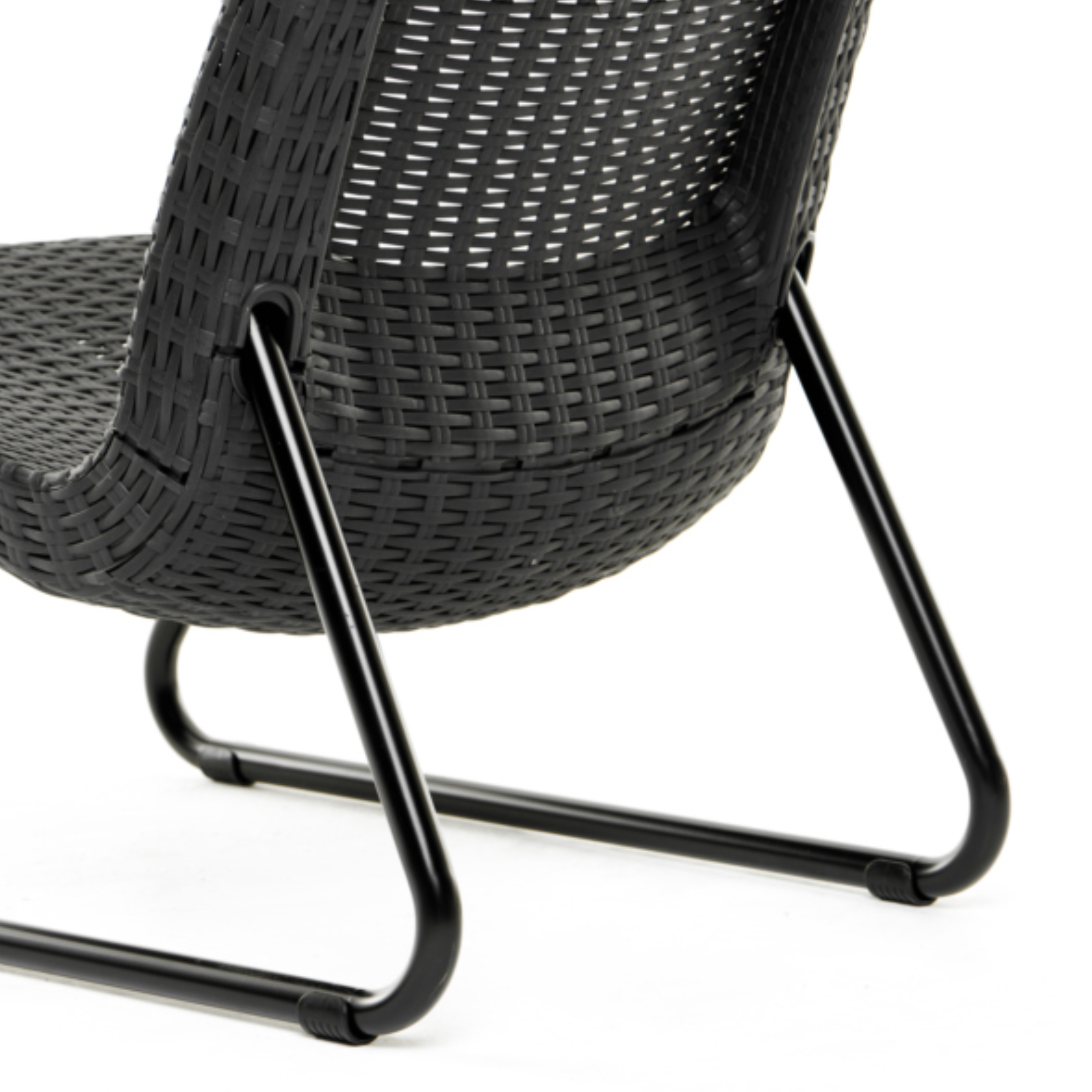 "Rio Balcony" resin outdoor set with 2 armchairs and 1 modern table