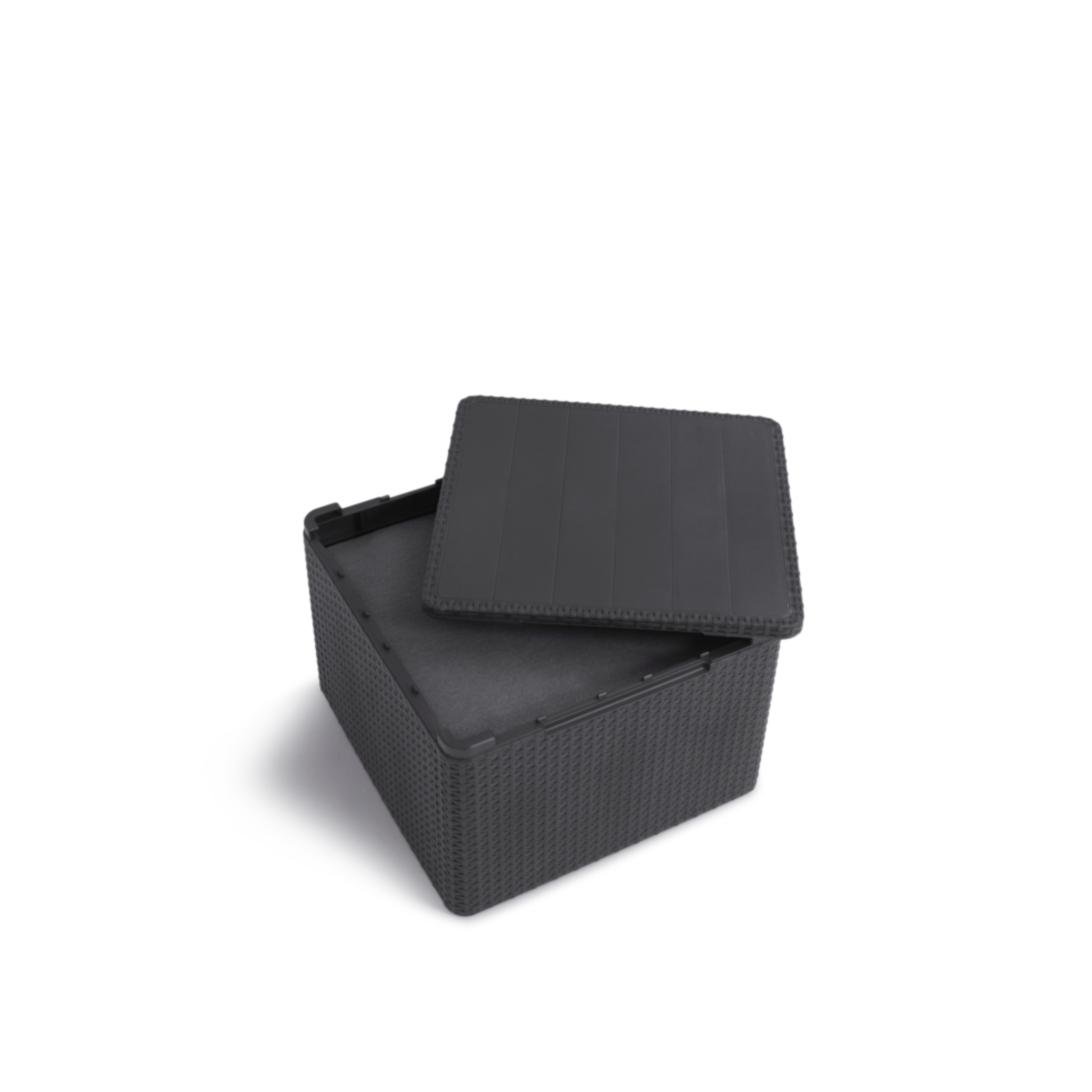 "Claire double" resin garden lounge set with 2 sofas and 1 table