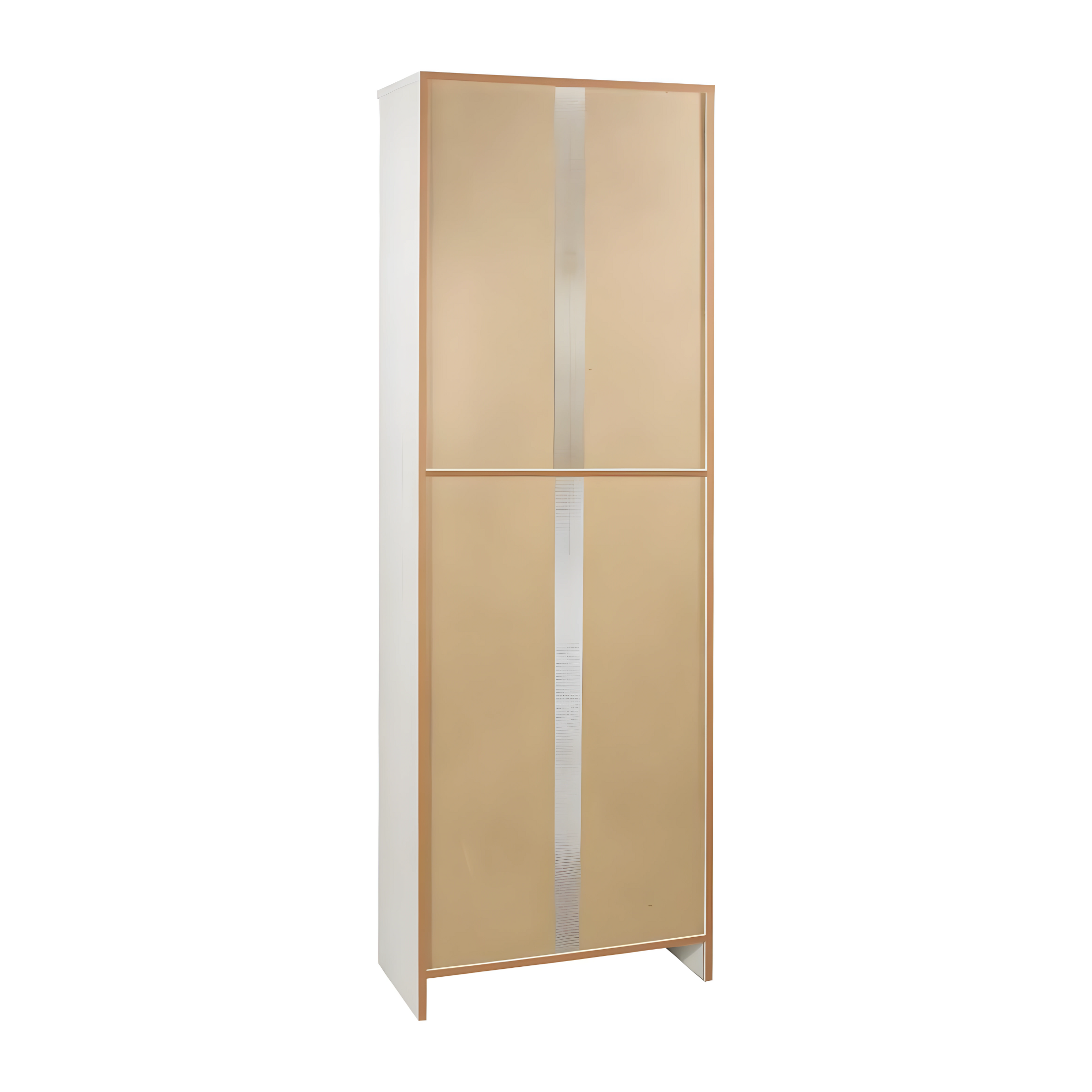 Modern "Gioia" 2-door wooden entrance hall cabinet, 62x34 cm, 183 cm high