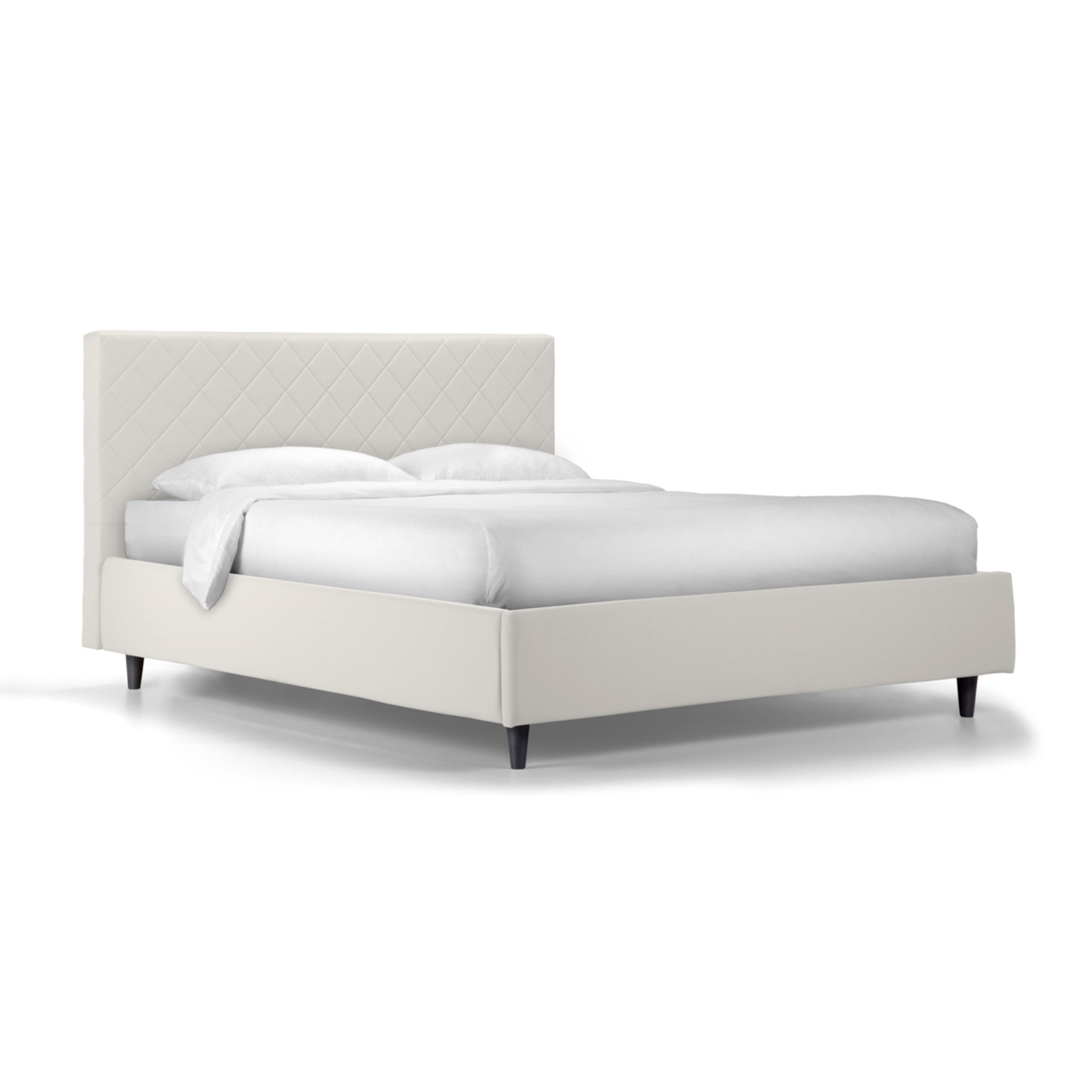 "Rio" storage bed in vegan leather