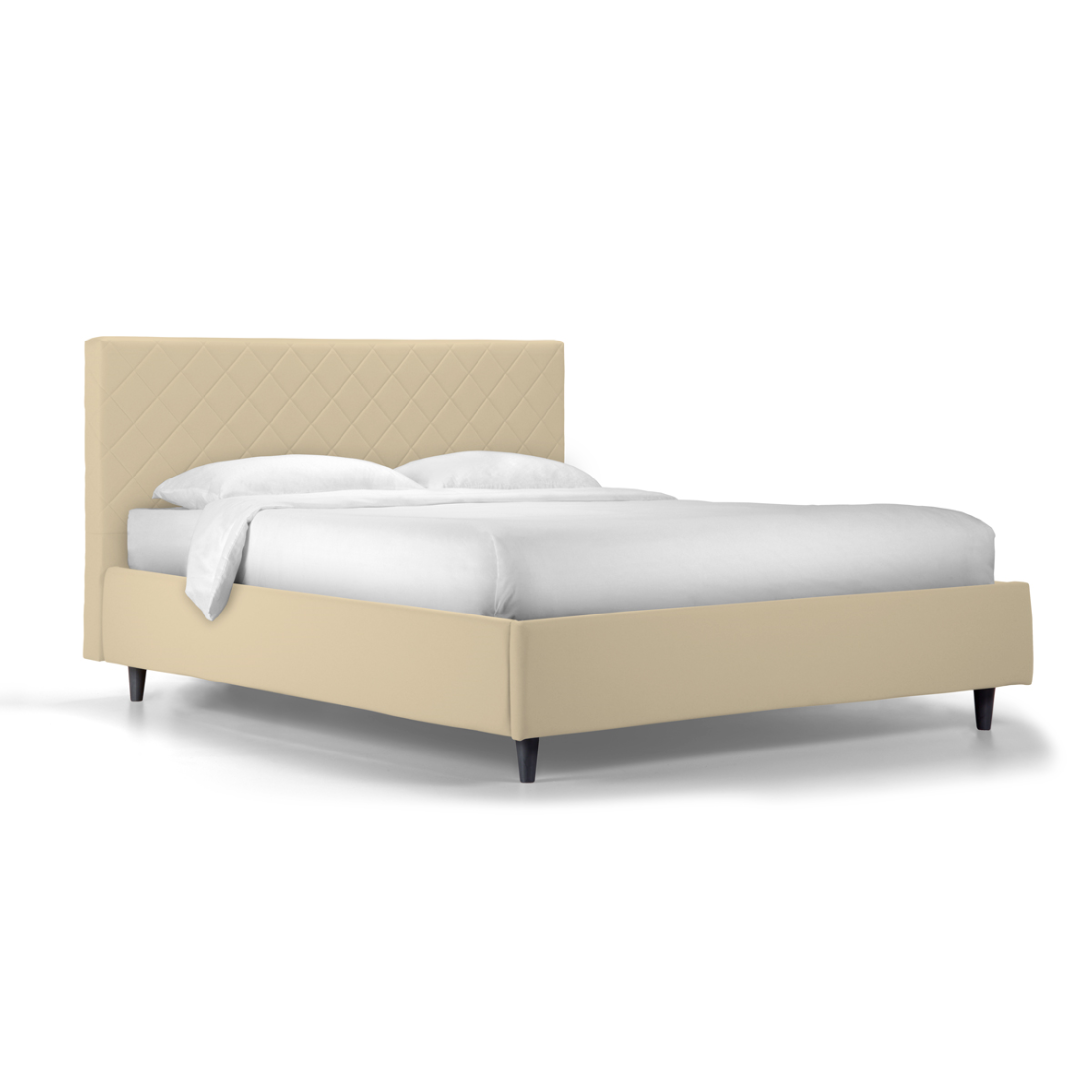 "Rio" storage bed in vegan leather